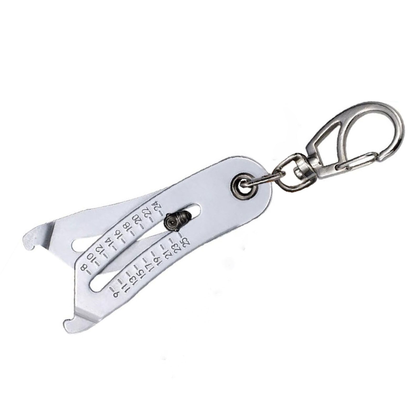 Portable Precise Thread Size Checker Keychain Thread Size Verification Tool