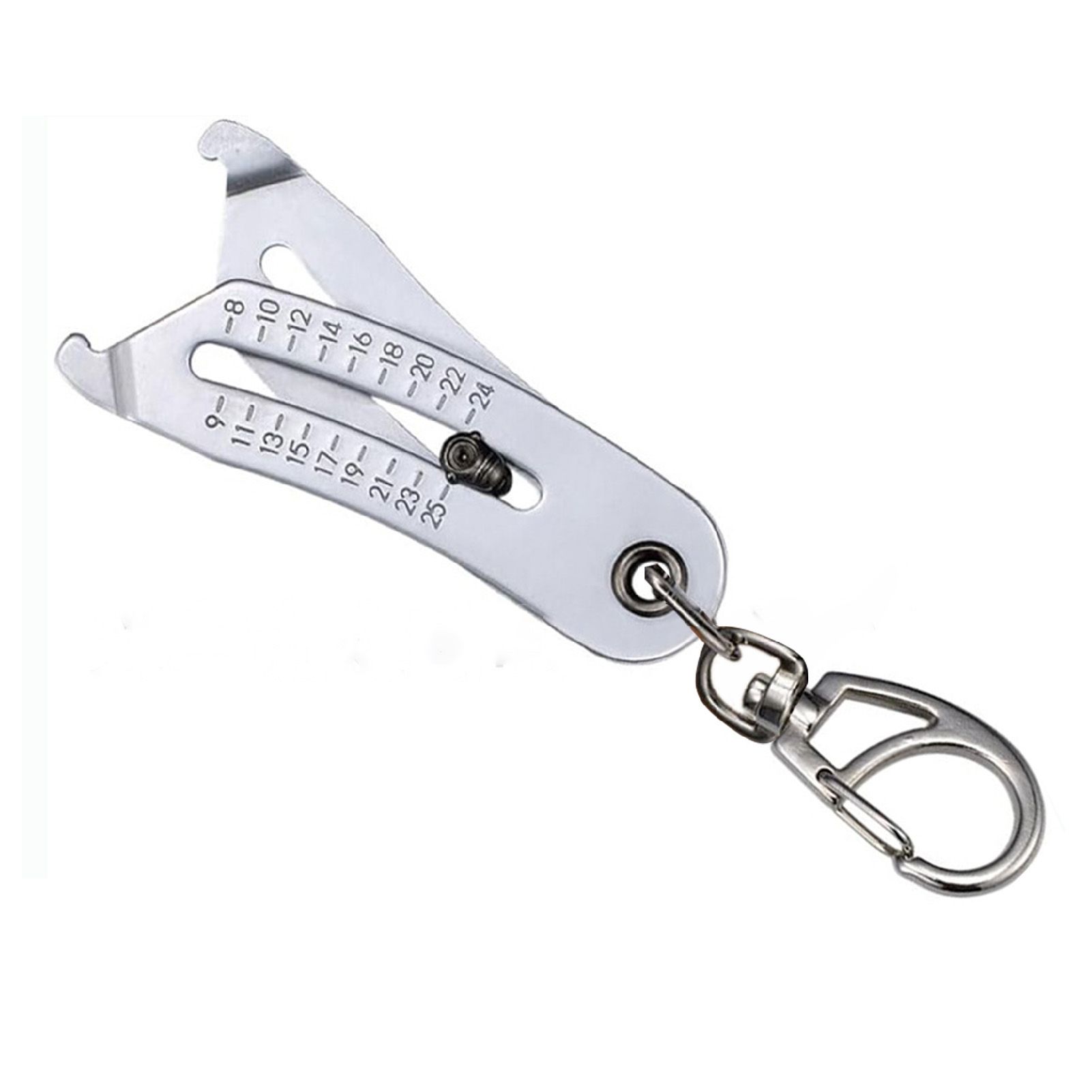 Portable Precise Thread Size Checker Keychain Thread Size Verification Tool view 3
