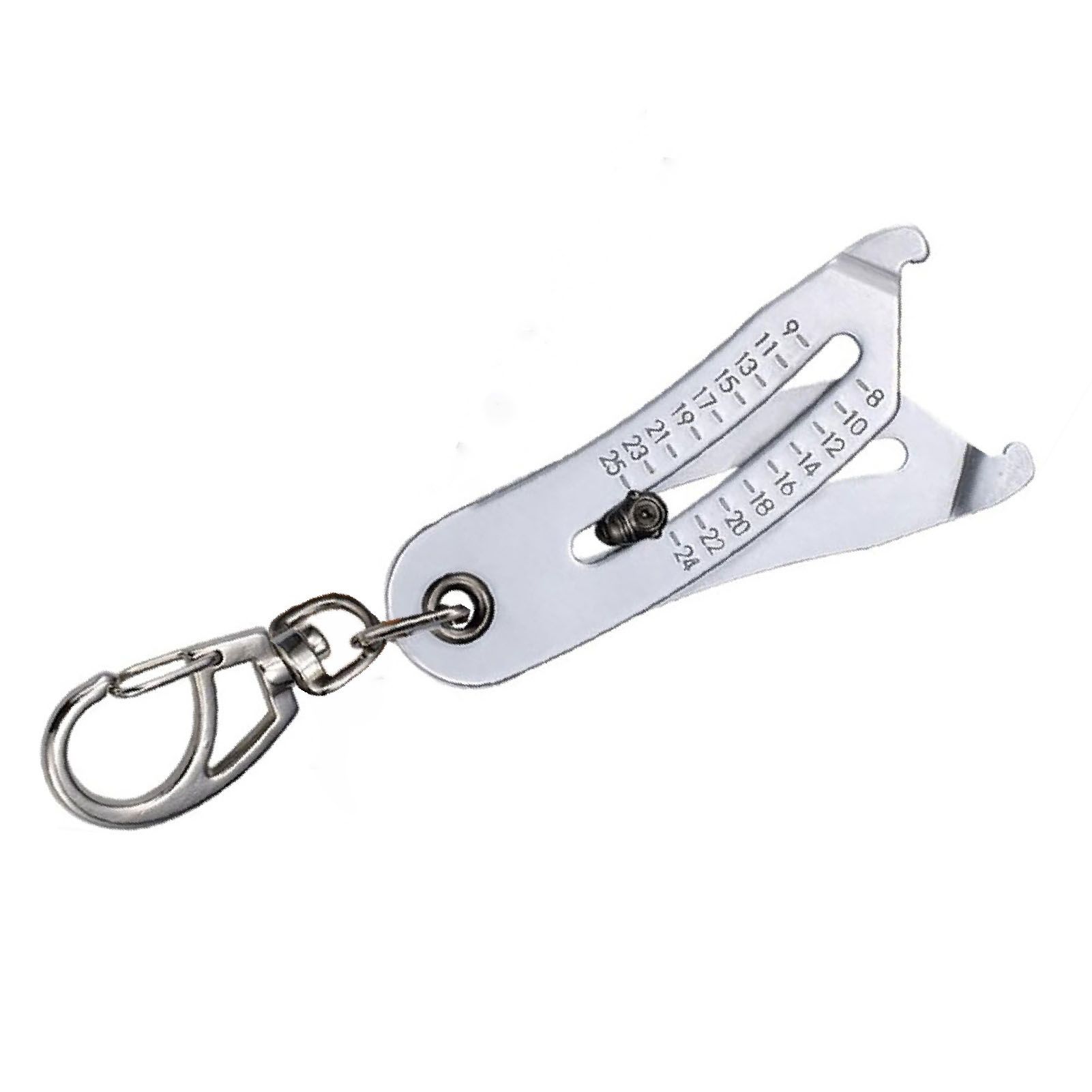 Portable Precise Thread Size Checker Keychain Thread Size Verification Tool view 6