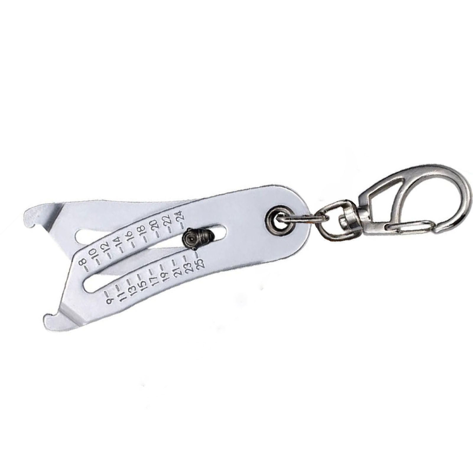 Portable Precise Thread Size Checker Keychain Thread Size Verification Tool view 9
