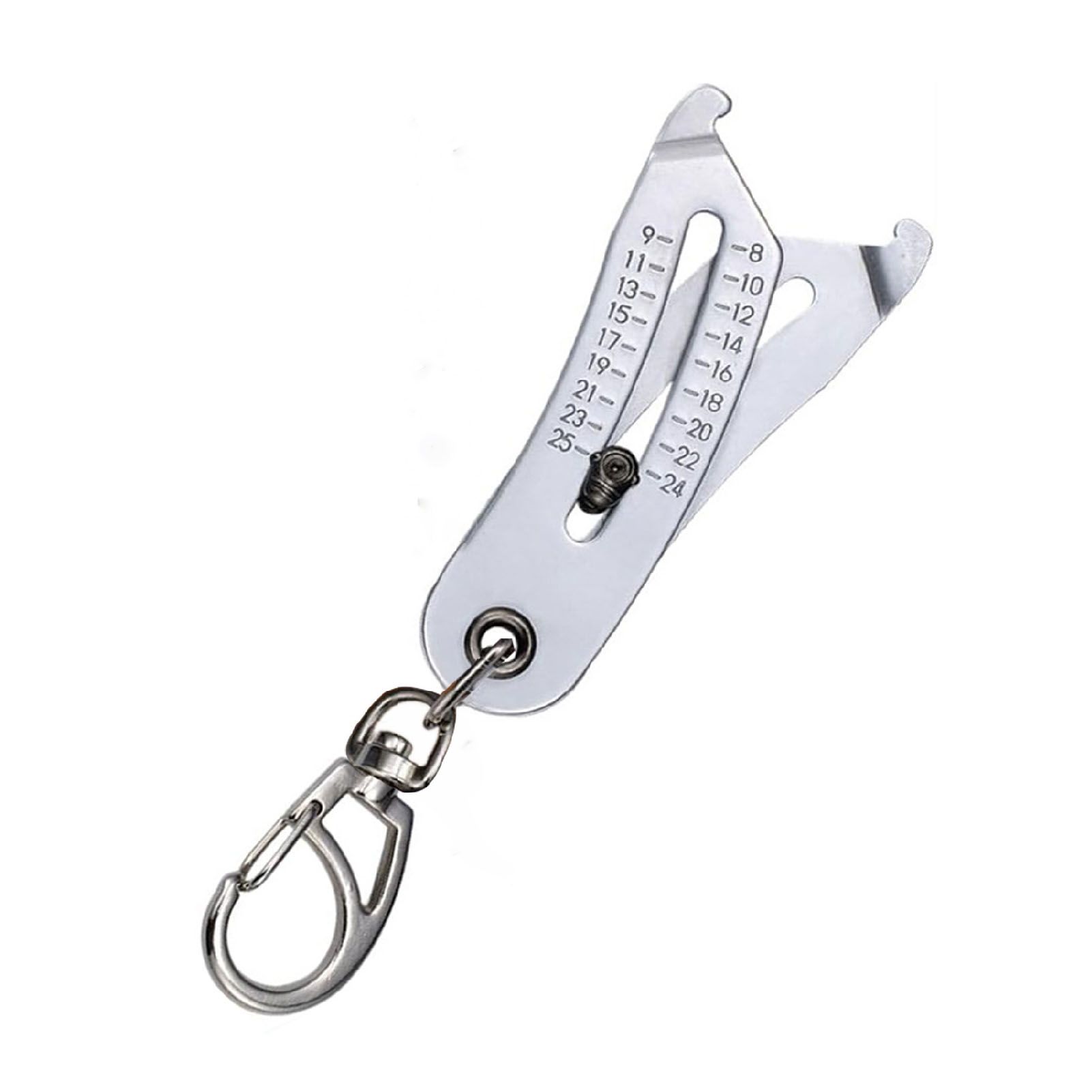 Portable Precise Thread Size Checker Keychain Thread Size Verification Tool view 12