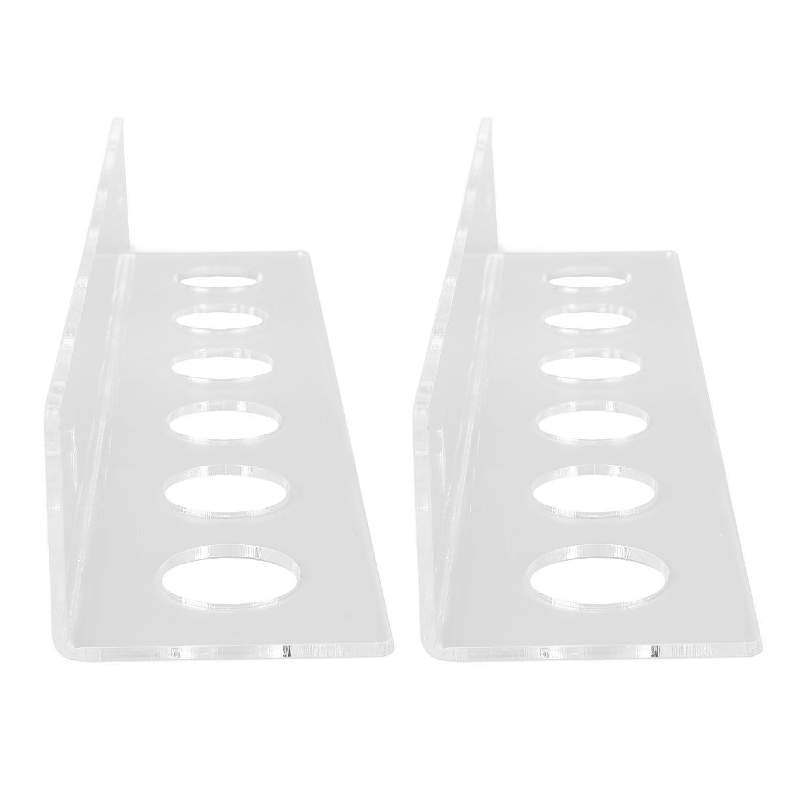2PCS Small Balls Display Rack Acrylic Clear Wall Mounted Floating Shelf 12 view 9