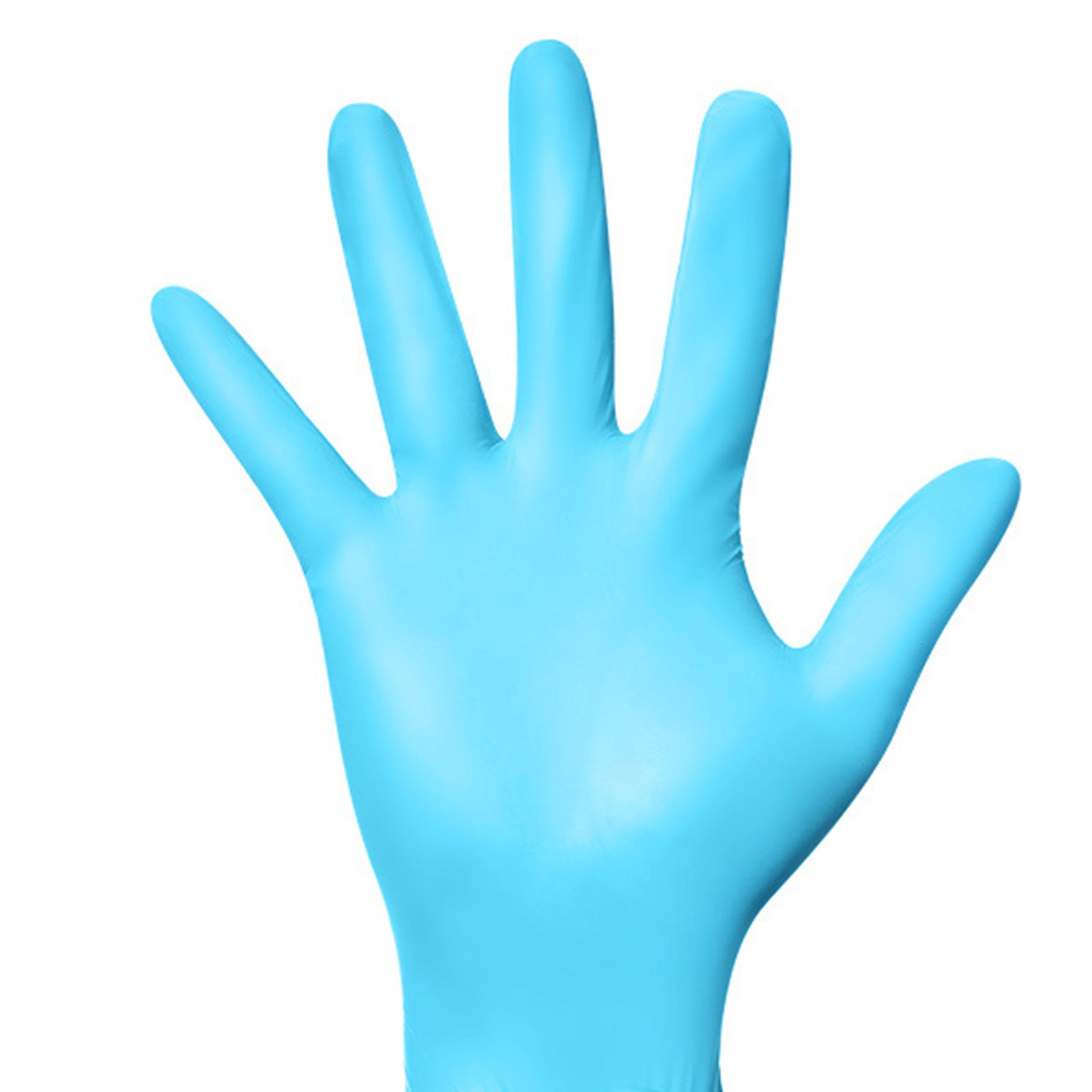 100Pcs Nitrile Gloves Water Proof Oil Proof Alkali Resistant Disposable Gloves view 2