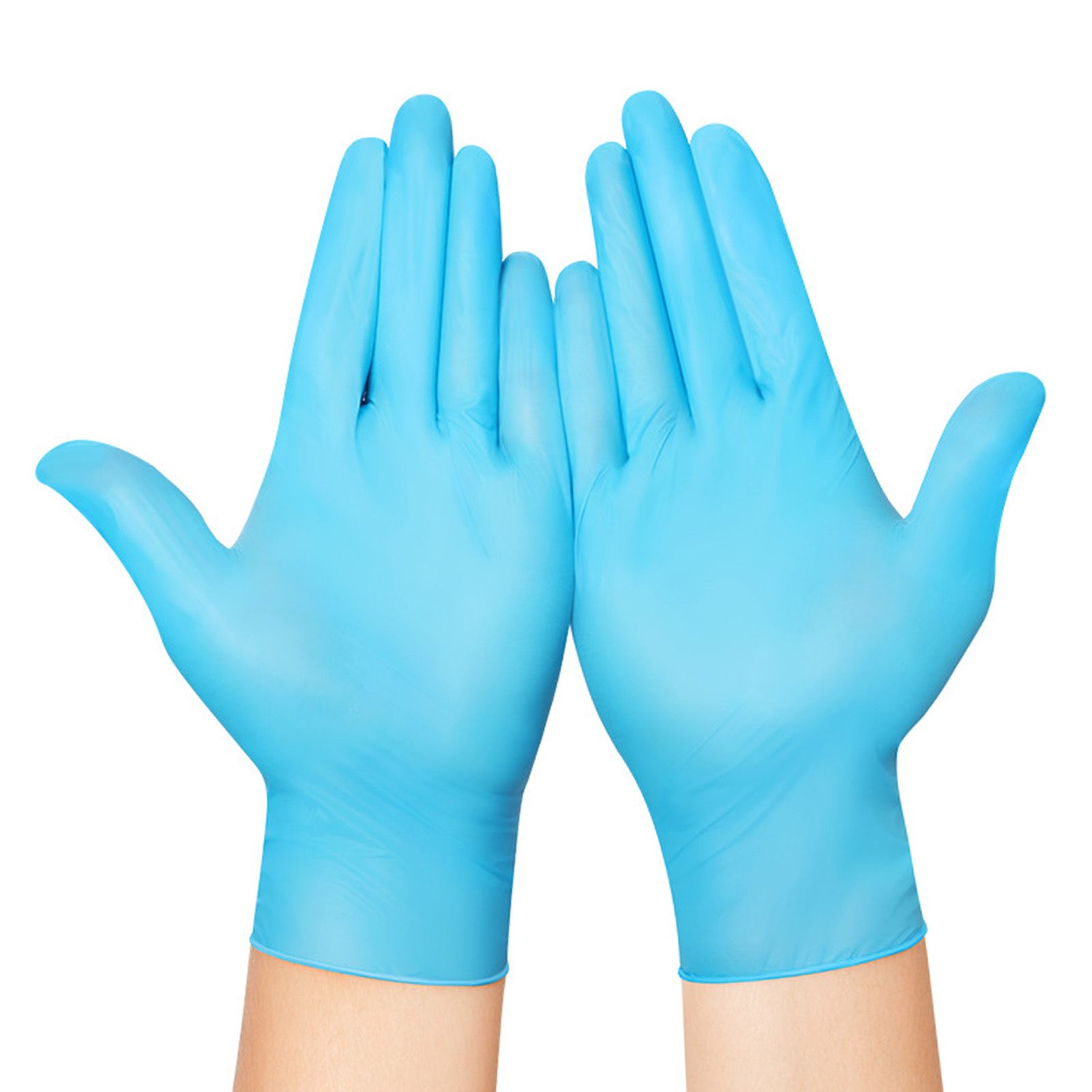 100Pcs Nitrile Gloves Water Proof Oil Proof Alkali Resistant Disposable Gloves view 6