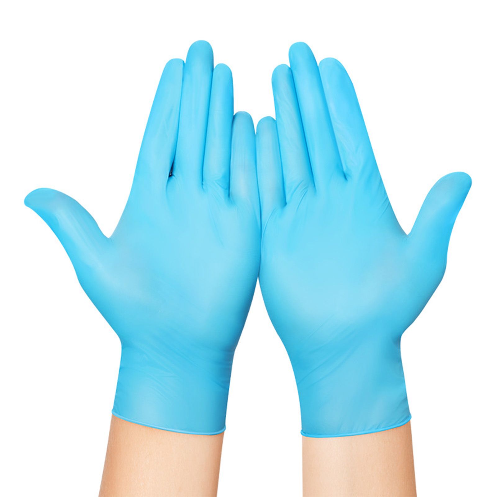 100Pcs Nitrile Gloves Water Proof Oil Proof Alkali Resistant Disposable Gloves view 8