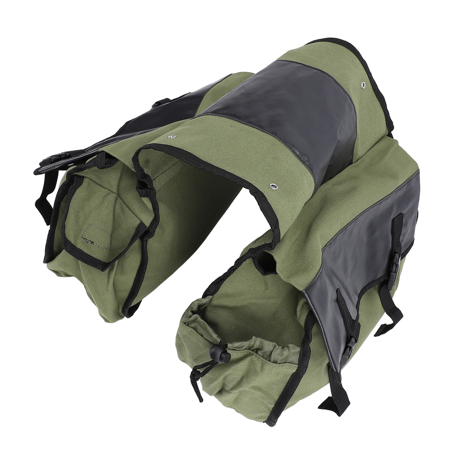 Large Capacity Bike Saddle Bag Bike Rear Rack Bag Foldable Bike Commuting Bag