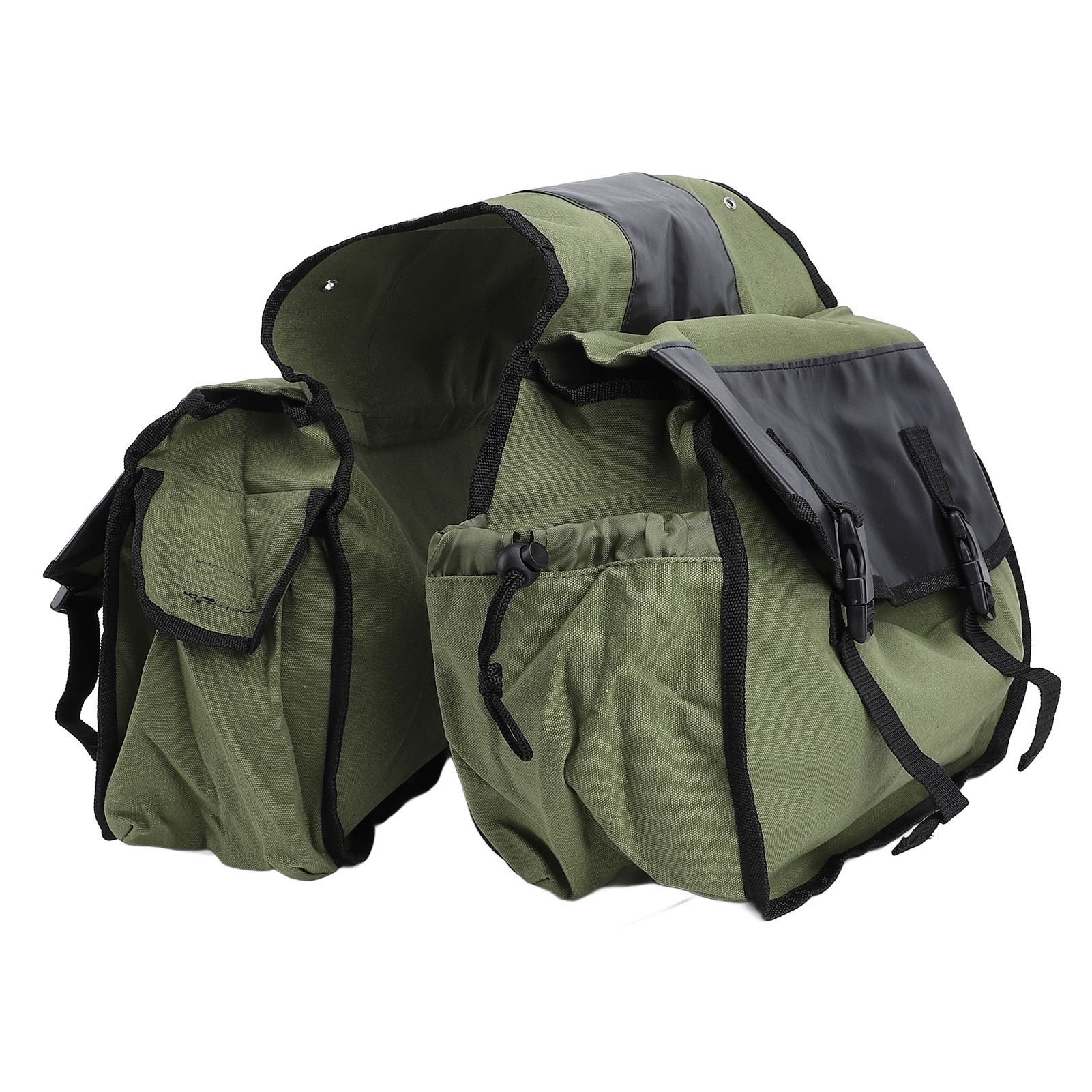 Large Capacity Bike Saddle Bag Bike Rear Rack Bag Foldable Bike Commuting Bag view 12