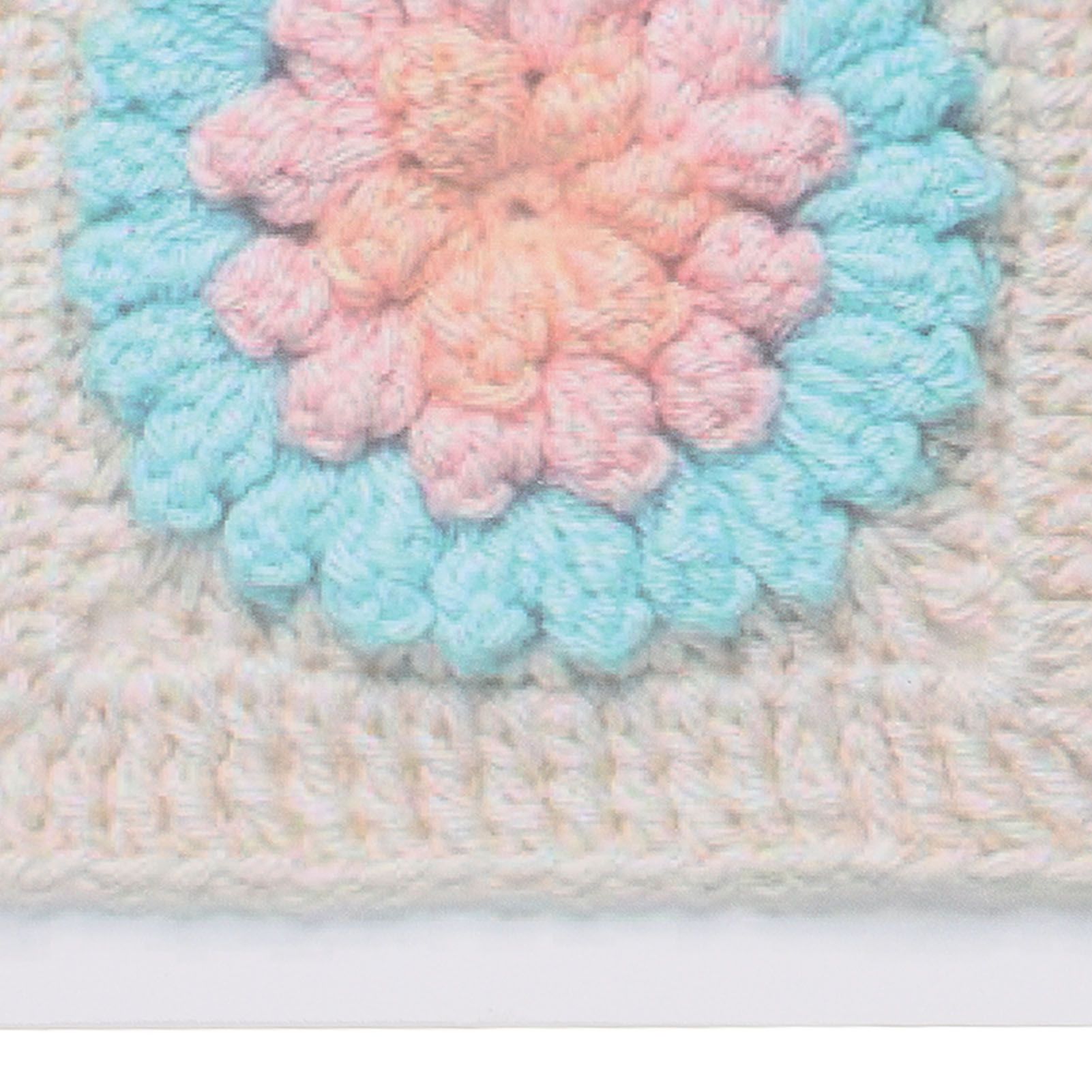 50pcs Granny Square Card Deck Easy to Use Portable Crochet Patterns Card Deck view 7