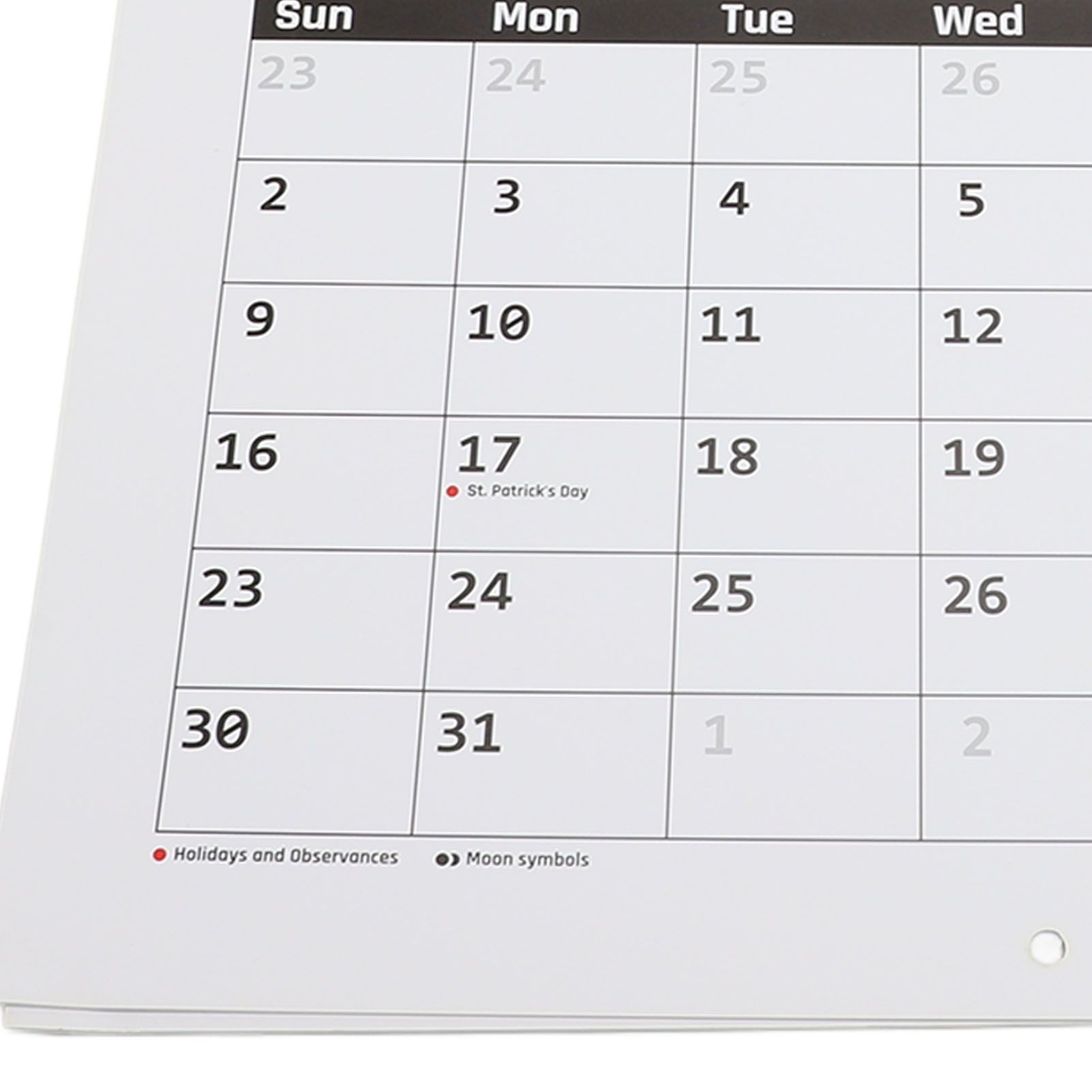 2025 Wall Cat Calendar 12 Month Thick Paper Double Sided Binding Julian view 7