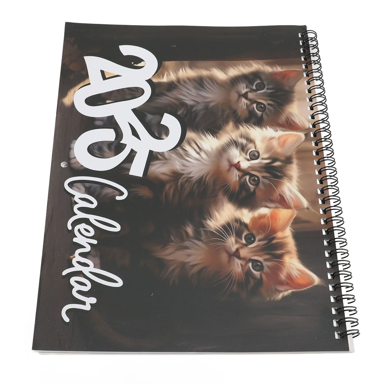 2025 Wall Cat Calendar 12 Month Thick Paper Double Sided Binding Julian view 8
