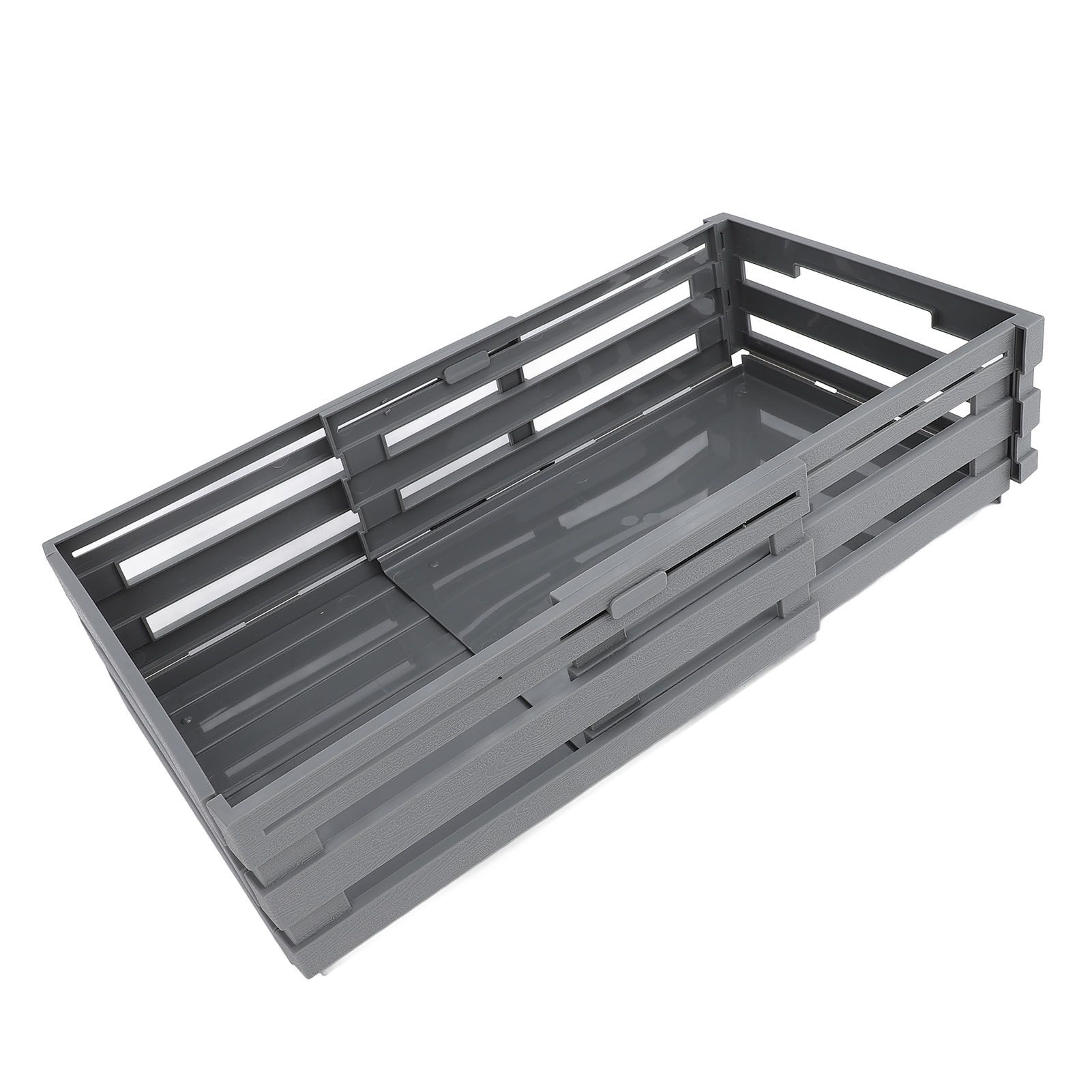 Retractable Storage Box PP Stackable Sundries Storage Bin Pantry Organizer view 10