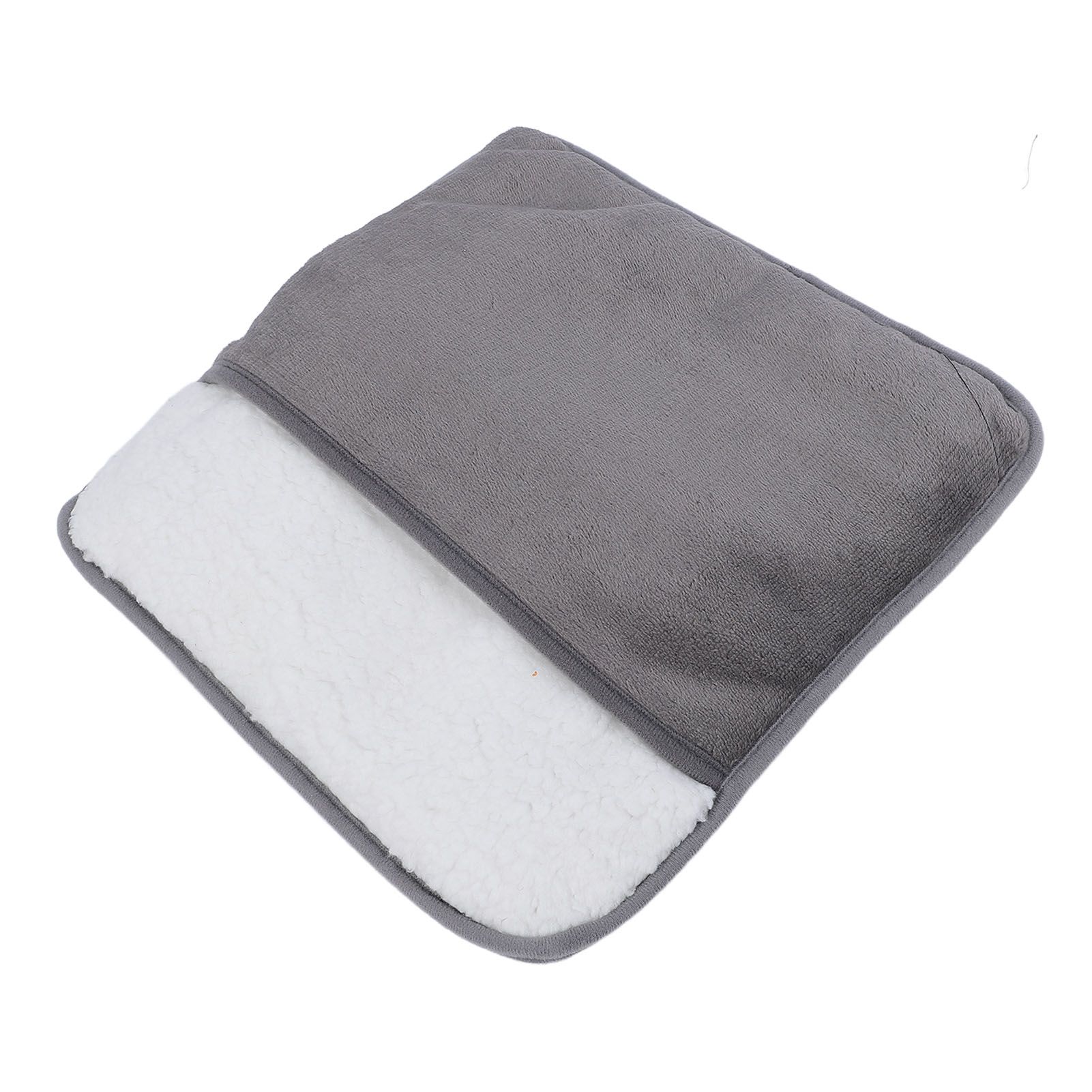 Electric Heated Foot Warmer Soft Cotton USB Plug in Foot Heating Pad for Bed