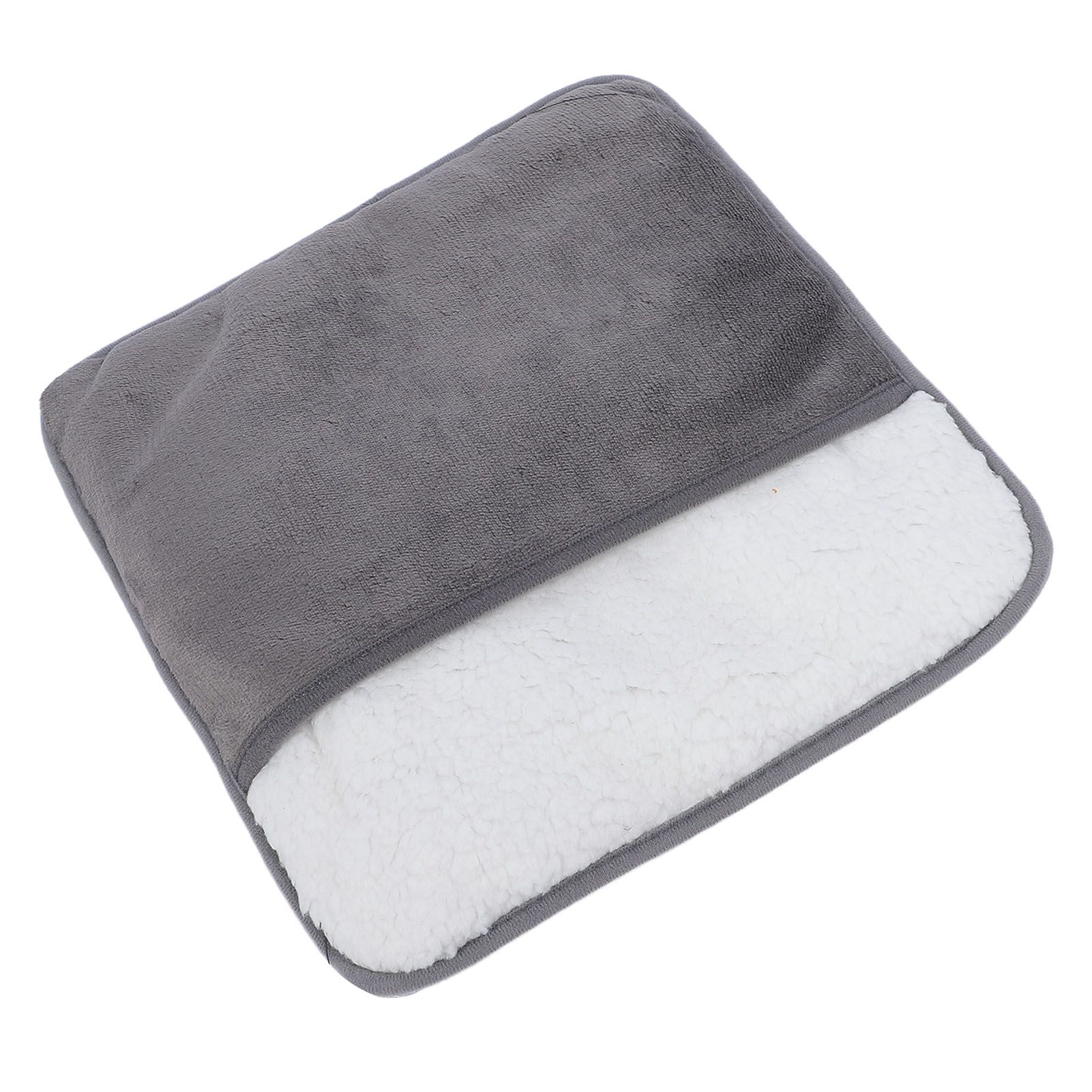 Electric Heated Foot Warmer Soft Cotton USB Plug in Foot Heating Pad for Bed view 6