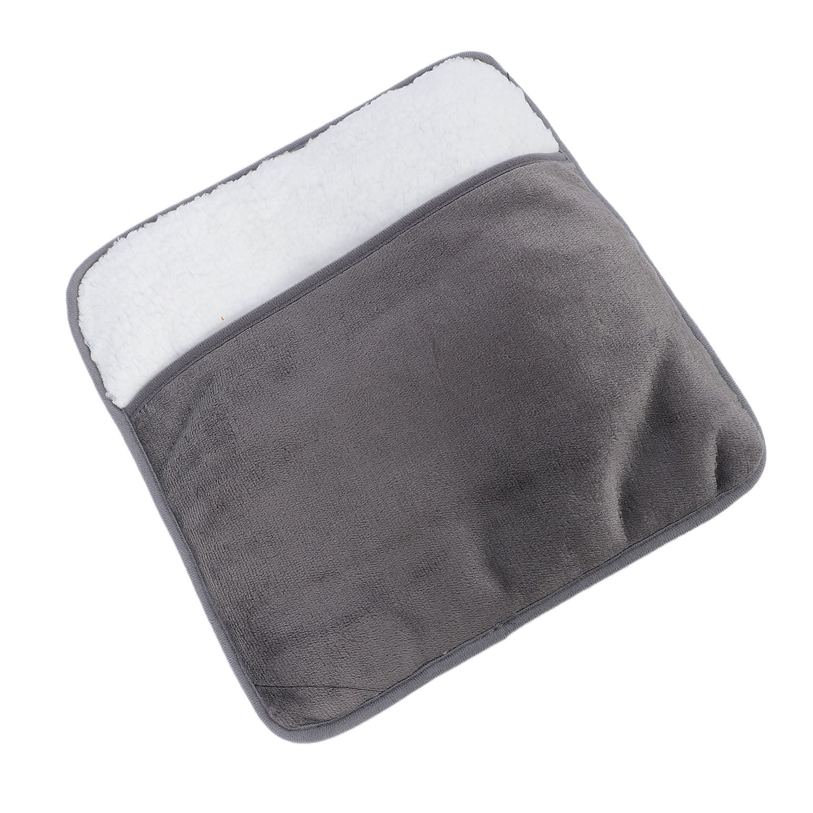 Electric Heated Foot Warmer Soft Cotton USB Plug in Foot Heating Pad for Bed view 8