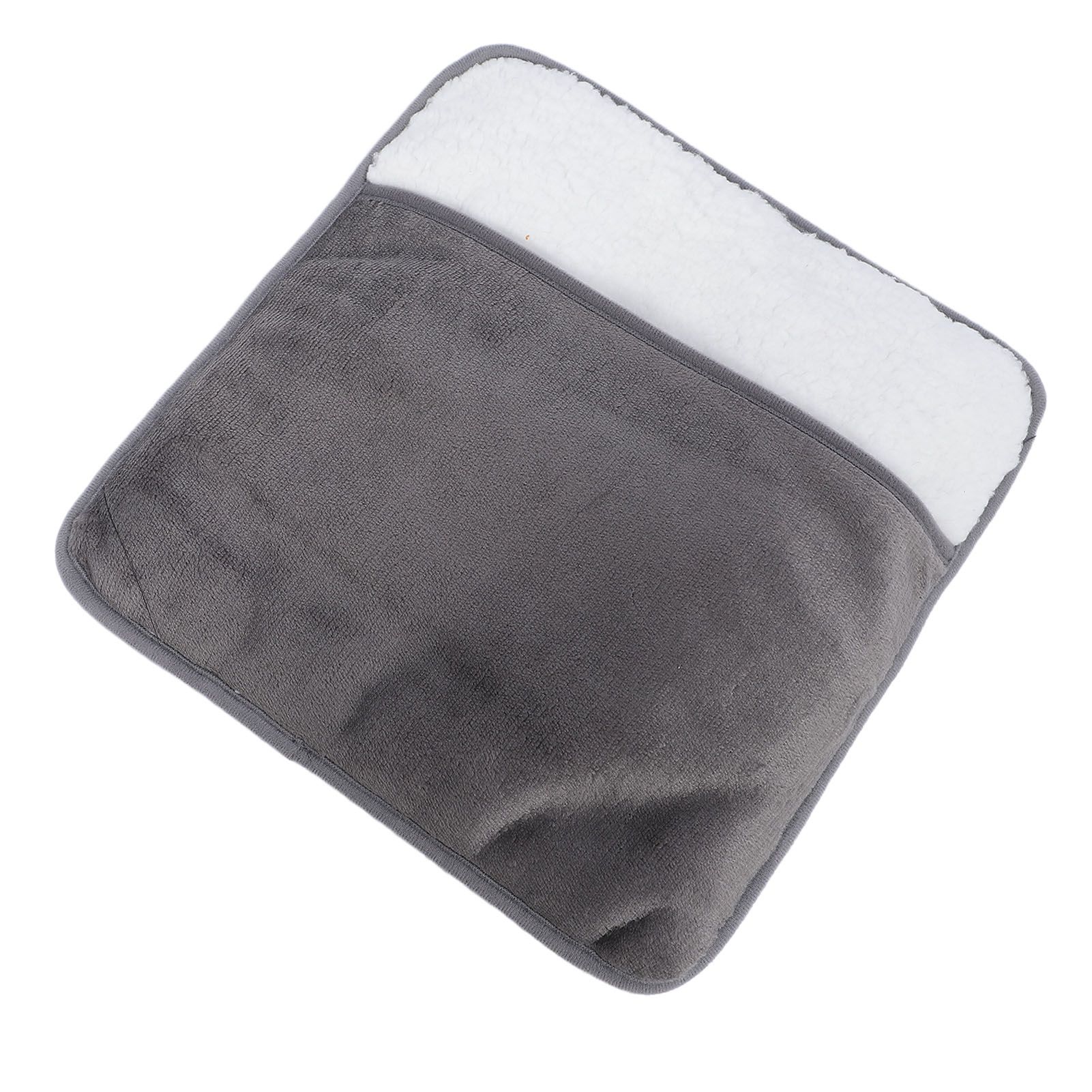 Electric Heated Foot Warmer Soft Cotton USB Plug in Foot Heating Pad for Bed view 9