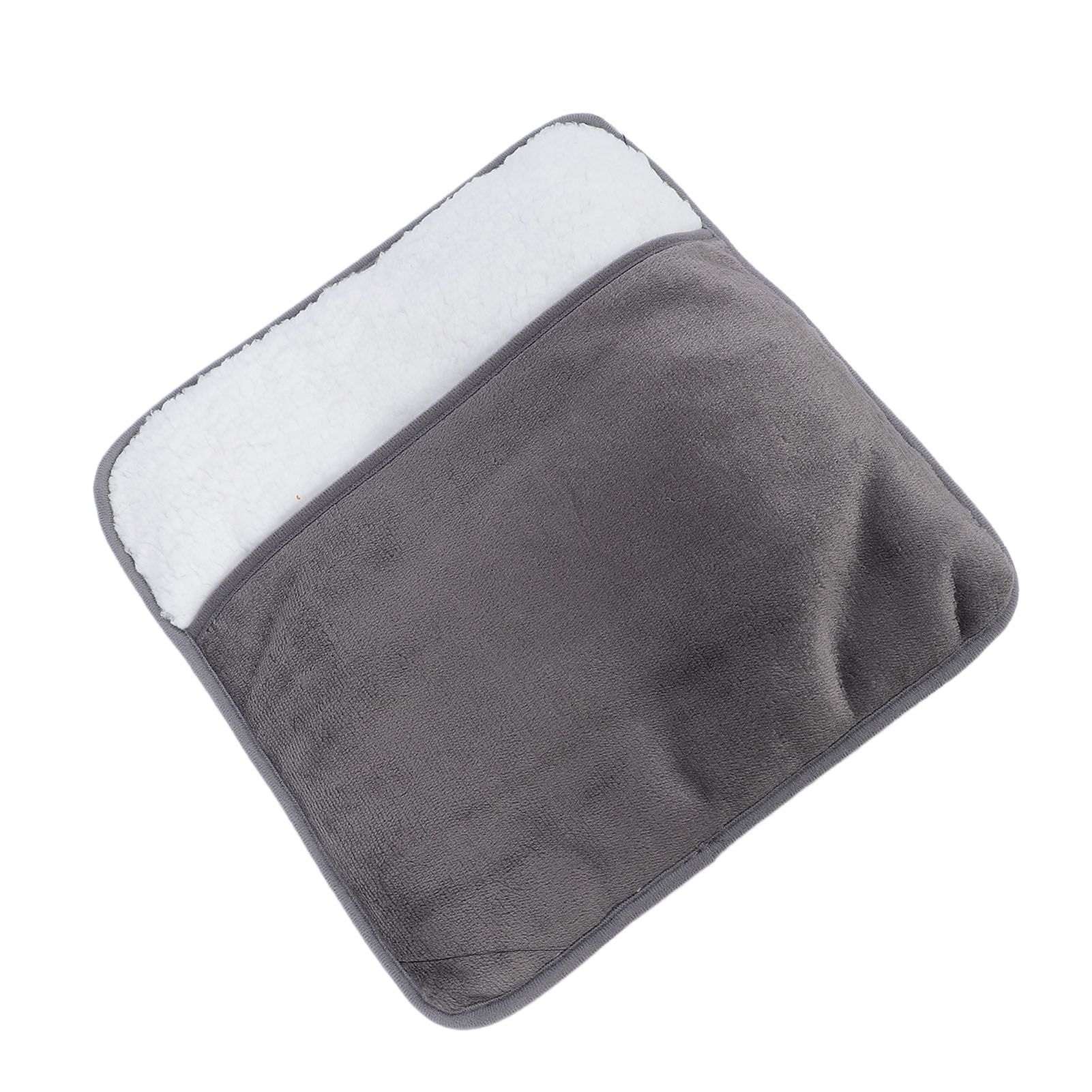 Electric Heated Foot Warmer Soft Cotton USB Plug in Foot Heating Pad for Bed view 11