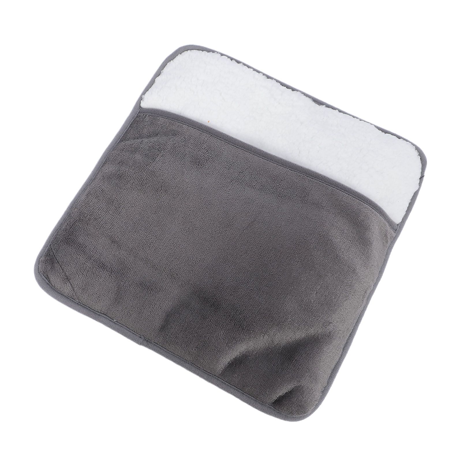 Electric Heated Foot Warmer Soft Cotton USB Plug in Foot Heating Pad for Bed view 12