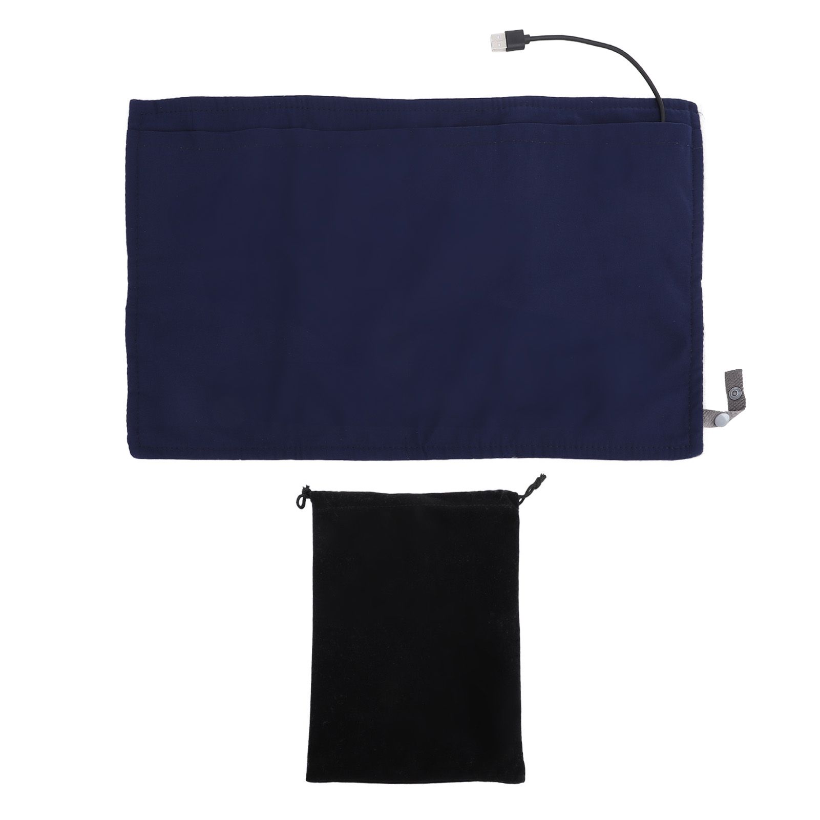 USB Small Heating Pad 5V Portable Heated Travel Blanket Pad for Feet Hands view 3