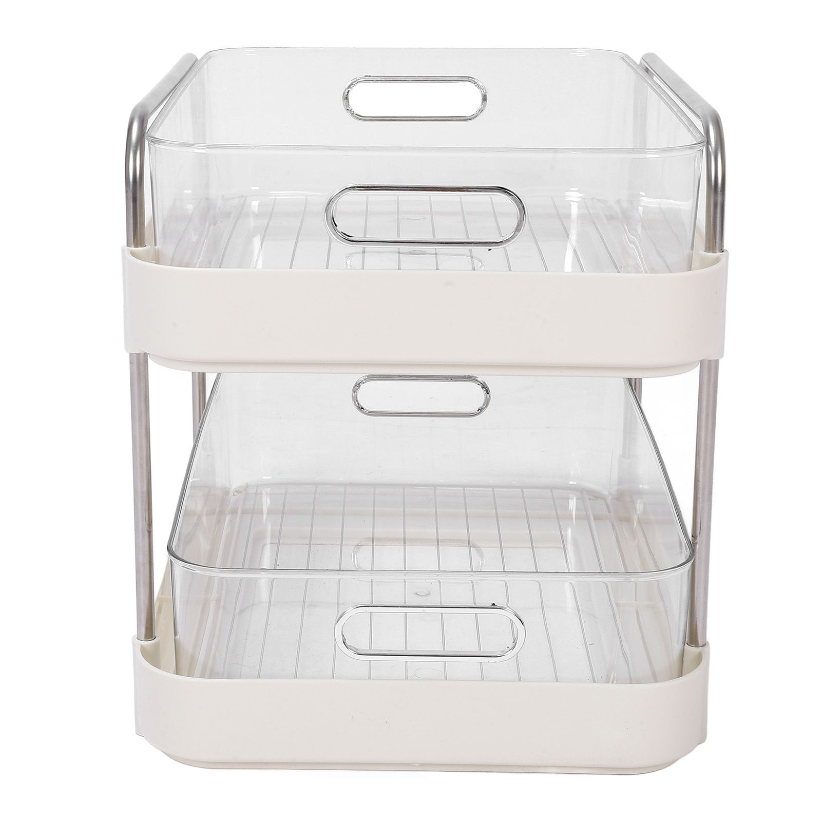 Storage Shelving Unit Organizer Multifunctional Cosmetics Snacks Display view 6