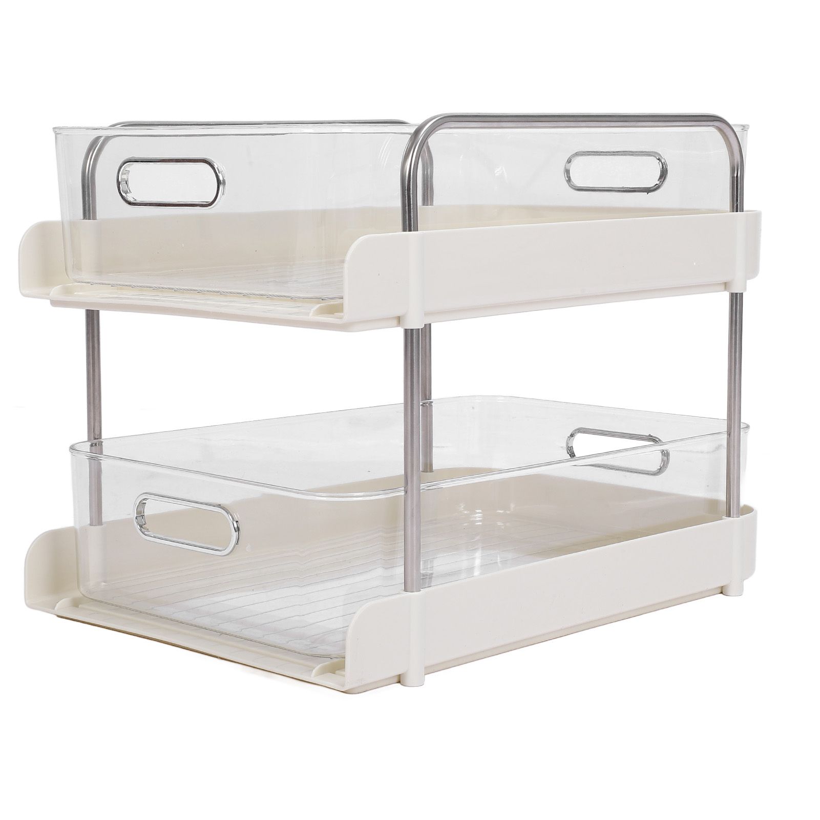 Storage Shelving Unit Organizer Multifunctional Cosmetics Snacks Display view 11