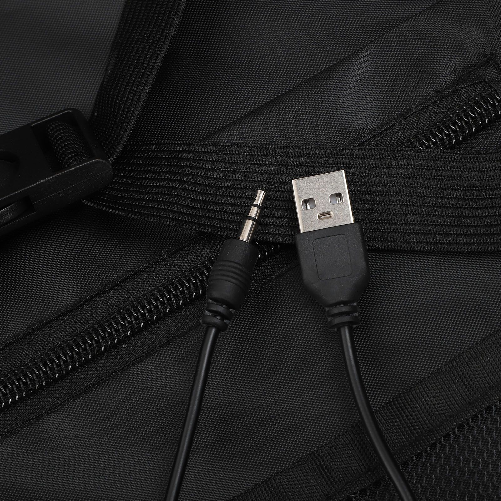 Satellite Backpack Water Resistant Protective Breathable Travel Case with USB view 2