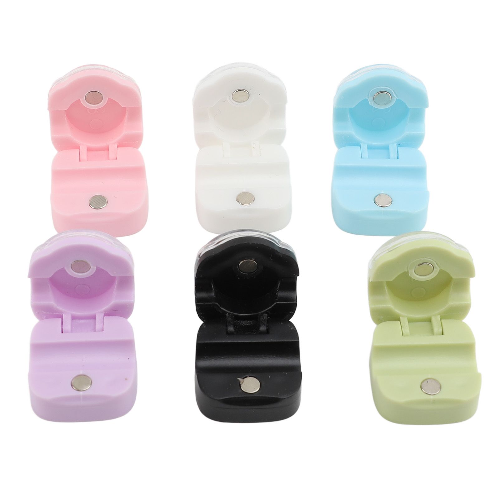 6PCS Magnetic Cord Holders Charging Cable Management Clip Adhesive view 10