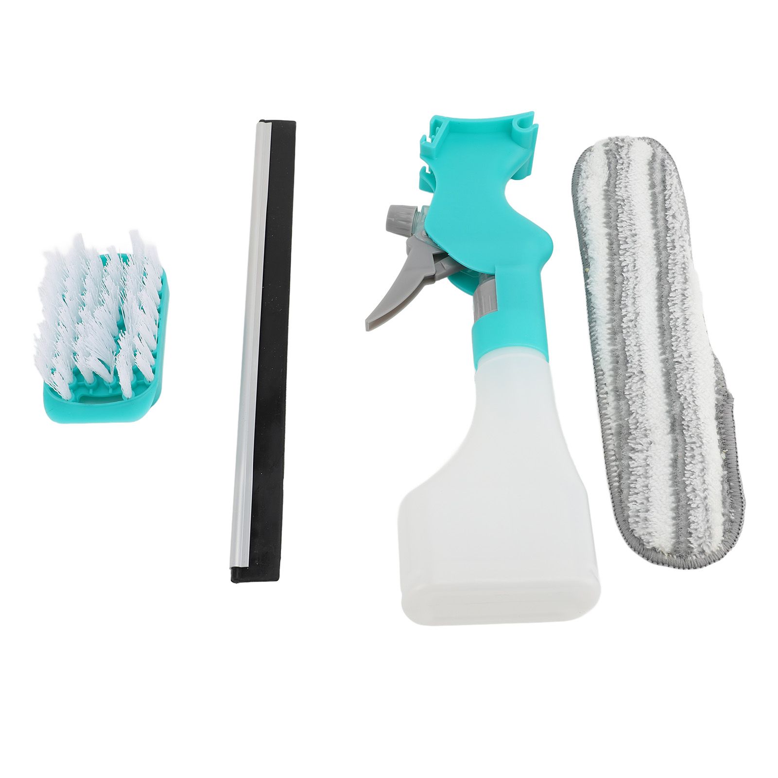 Scrub Pad Spray Window Cleaning Tool 4 in 1 Compact Multifunction Window view 3