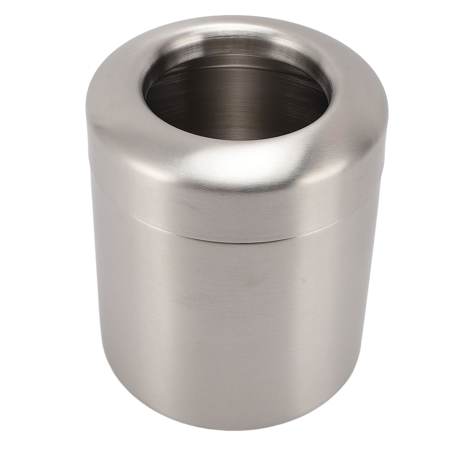 304 Stainless Steel Desktop Trash Can Small Countertop Garbage Can Tiny Waste view 4