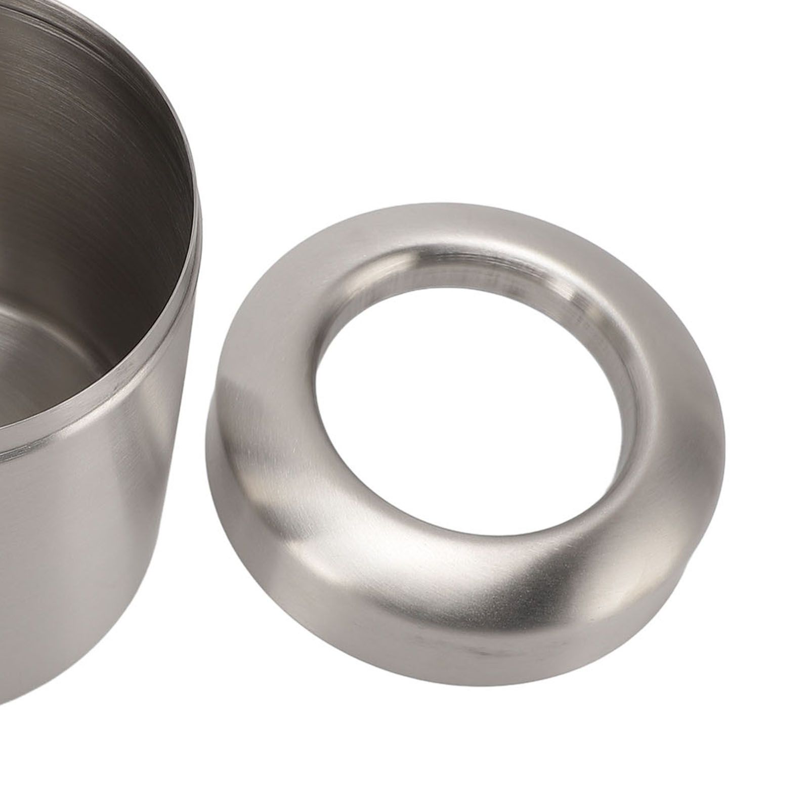 304 Stainless Steel Desktop Trash Can Small Countertop Garbage Can Tiny Waste view 9