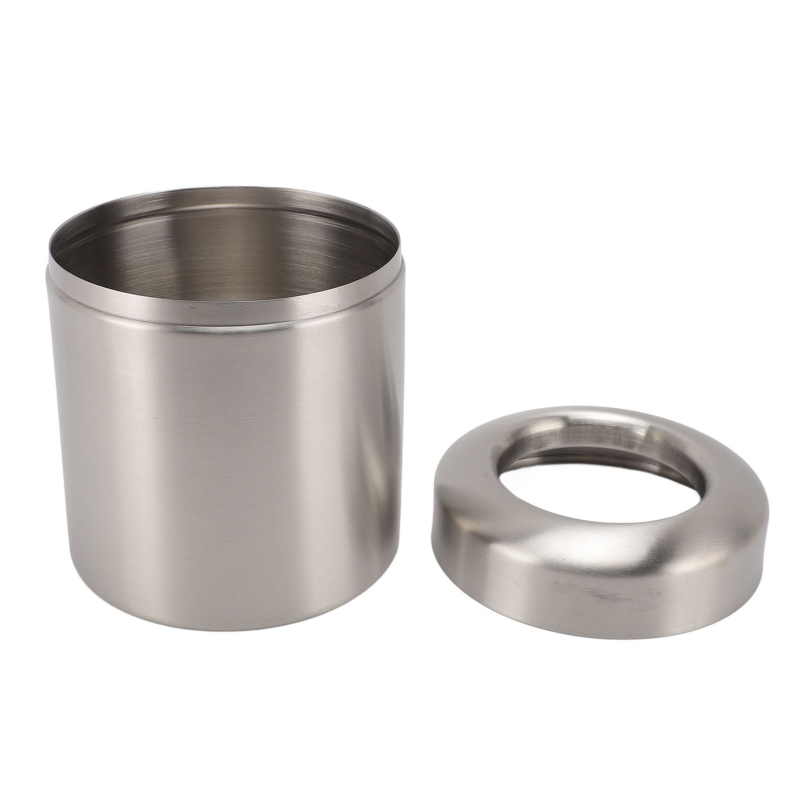 304 Stainless Steel Desktop Trash Can Small Countertop Garbage Can Tiny Waste view 12