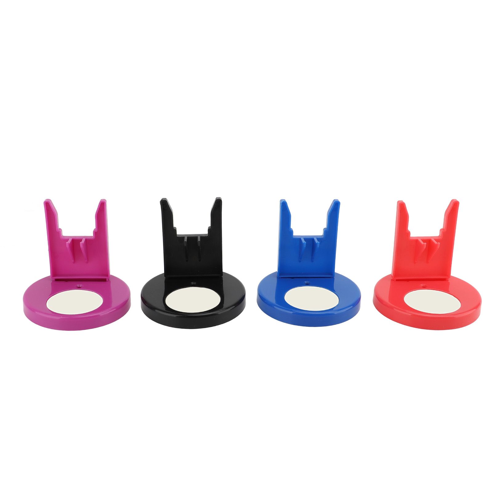 4PCS Plastic Hot Glue Stand Heat Melt Tool Organizer Overflow Prevention Base view 3