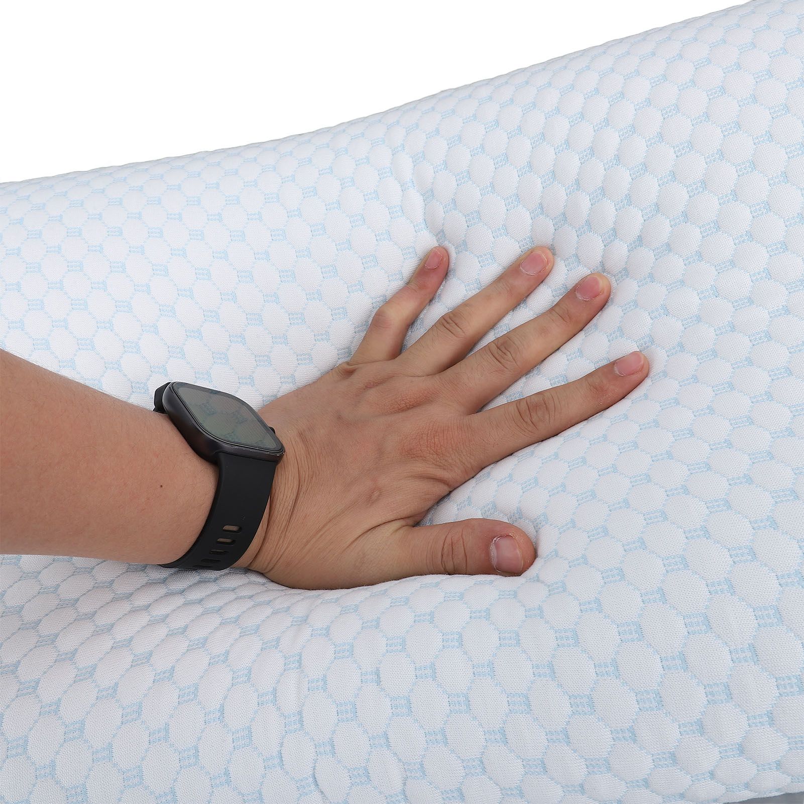 Cervical Pillow for Neck Strain Relief Memory Foam Sleeping Breathable Slow view 7