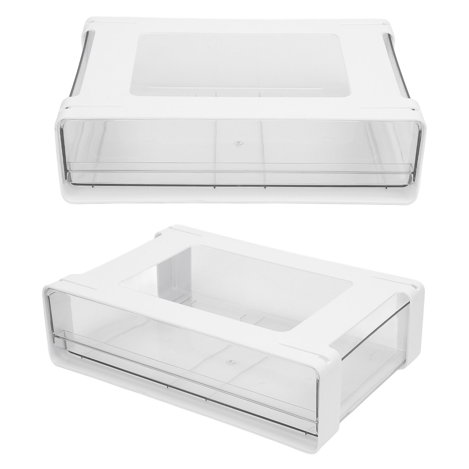 Under Desk Drawer Organizer Large Capacity Under Table Sliding Out Storage view 11