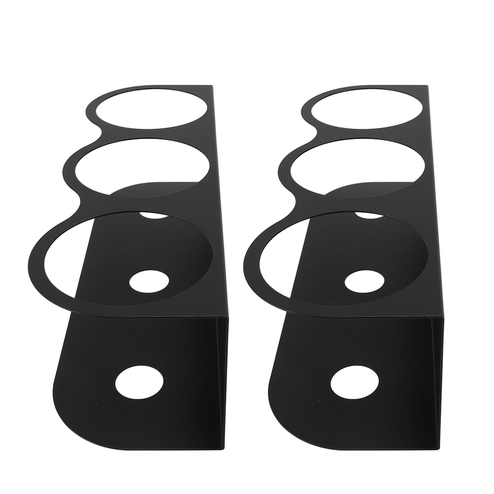 2PCS 3 Spray Cans Holder Rack Iron Wall Mounted Spray Bottles Storage view 6