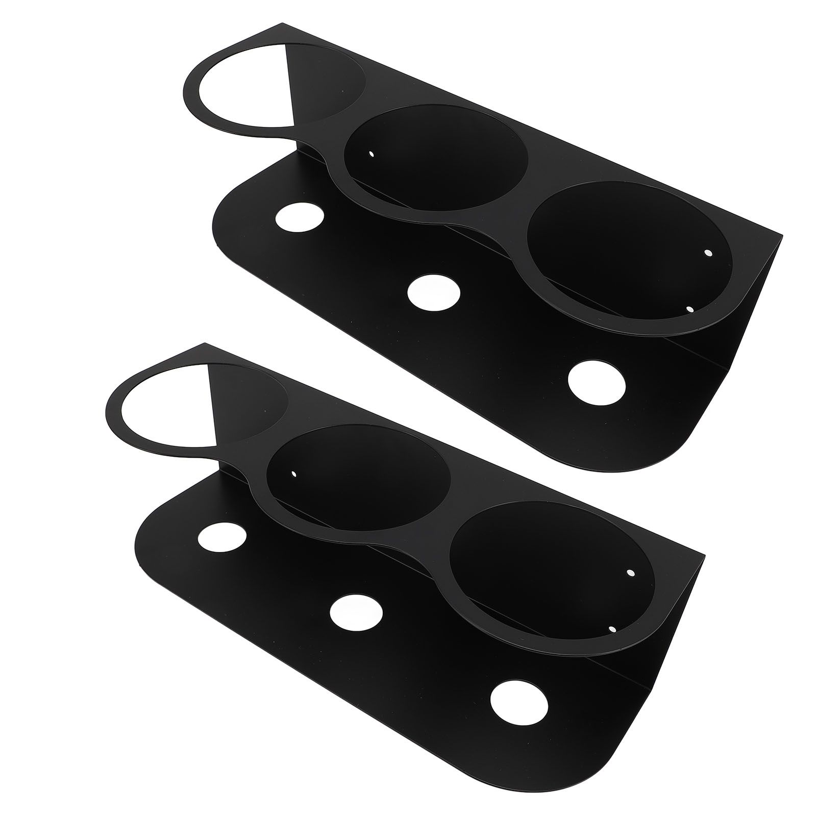 2PCS 3 Spray Cans Holder Rack Iron Wall Mounted Spray Bottles Storage view 9