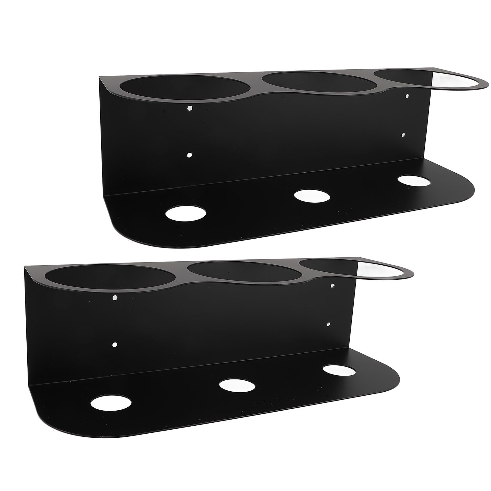 2PCS 3 Spray Cans Holder Rack Iron Wall Mounted Spray Bottles Storage view 10