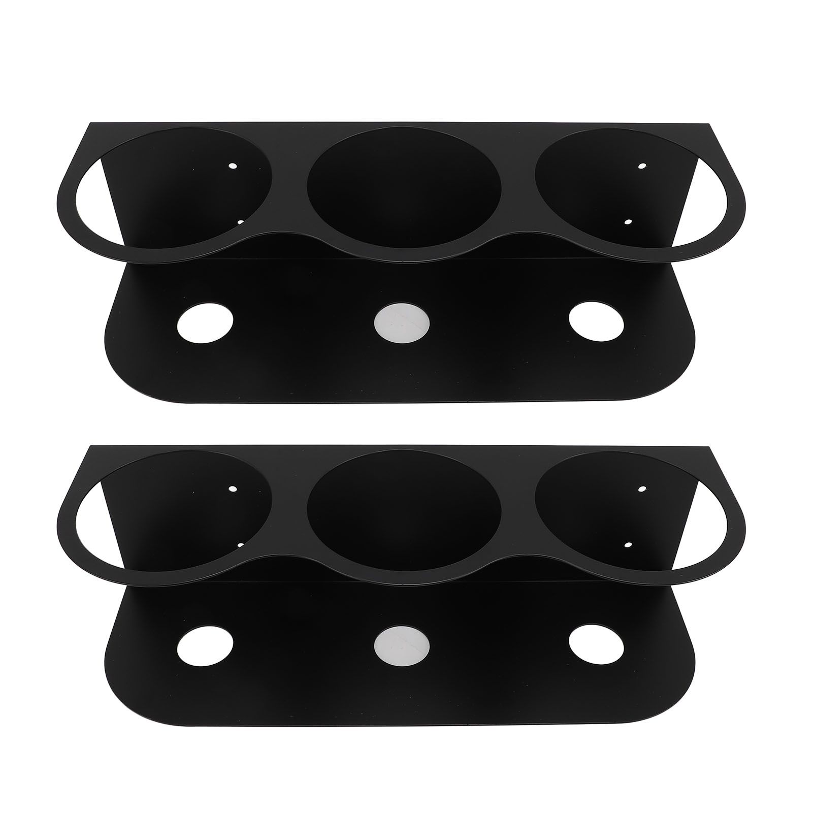 2PCS 3 Spray Cans Holder Rack Iron Wall Mounted Spray Bottles Storage view 12