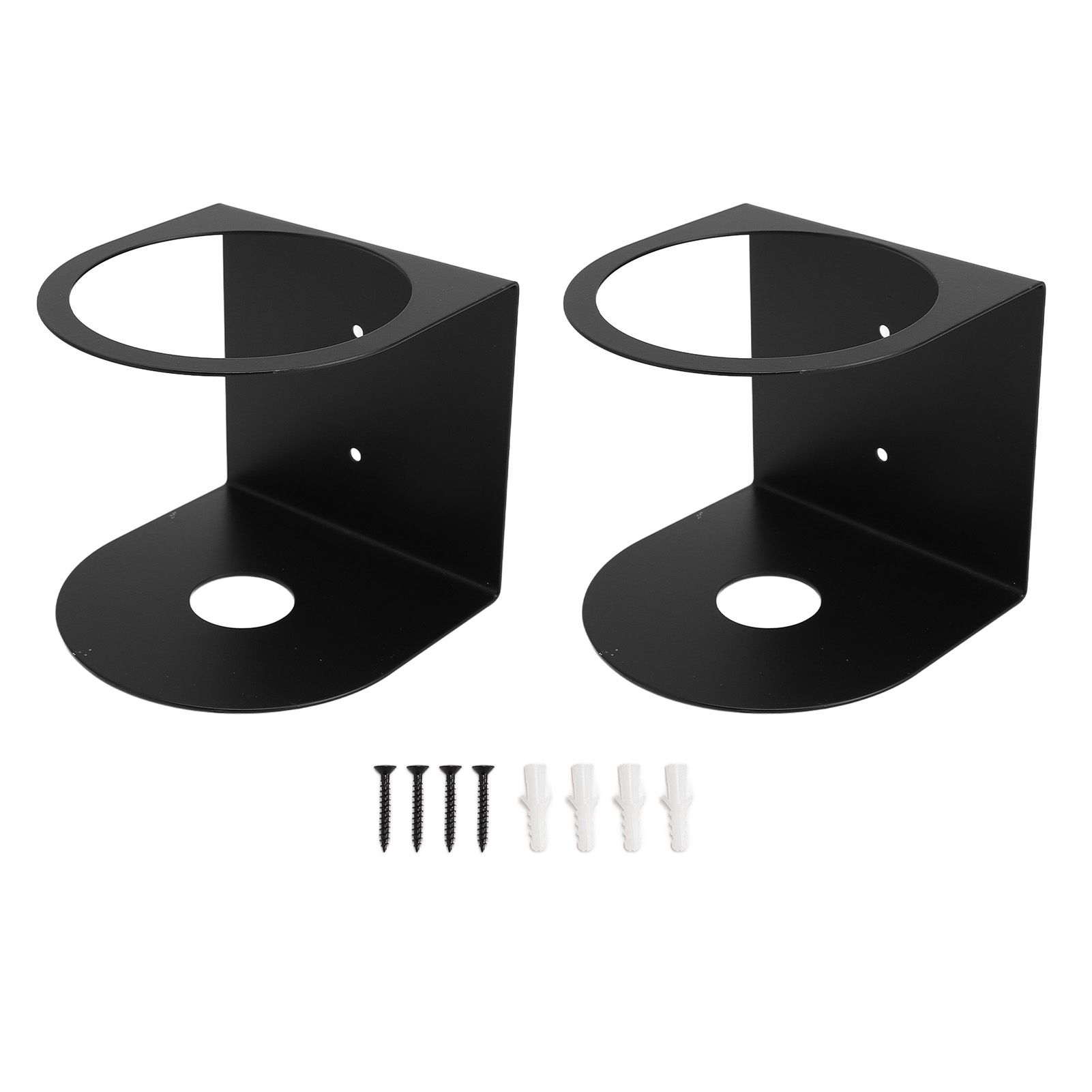 2 Pcs Spray Can Holder Wall Mount Space Saving Iron Spray Bottle Storage Rack view 3