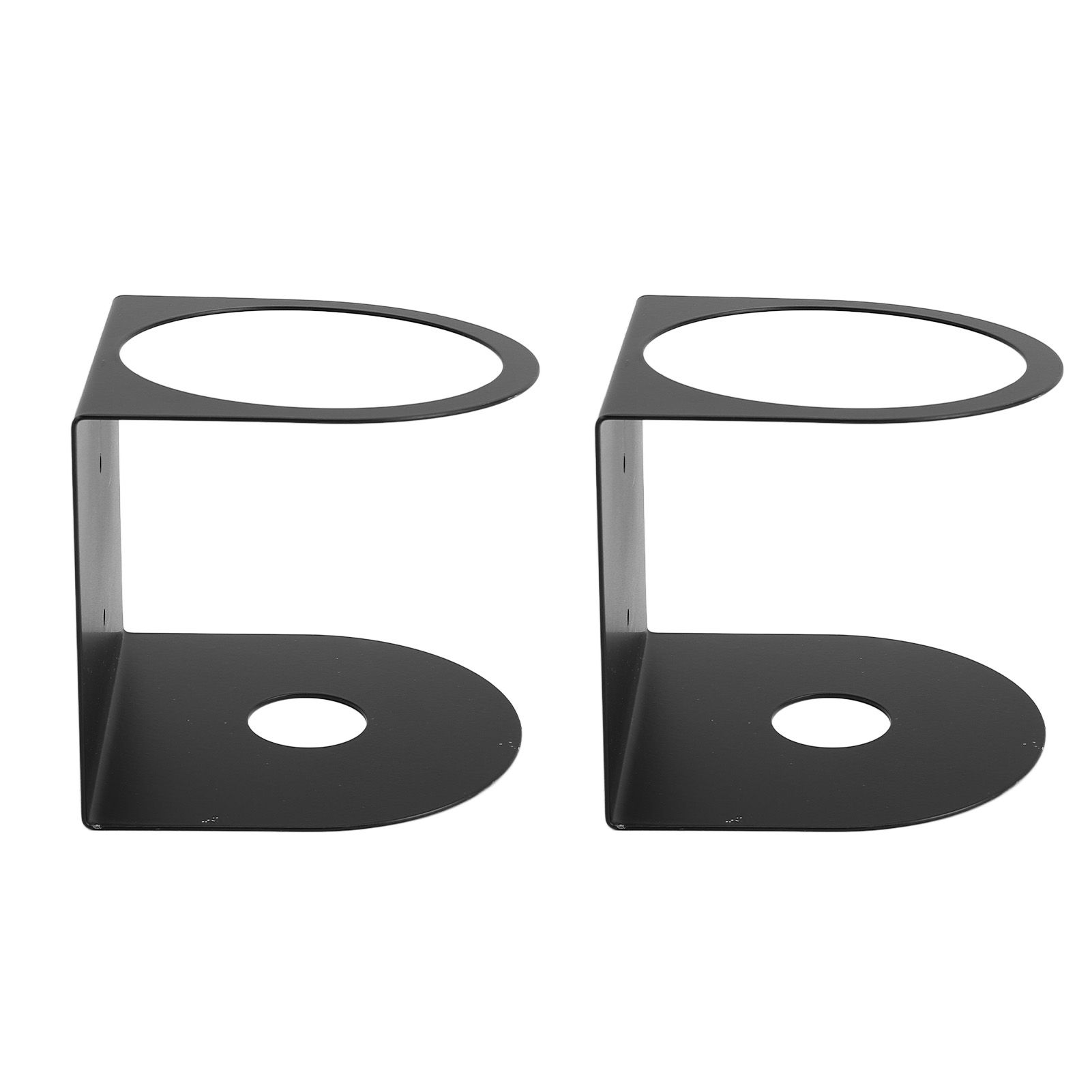 2 Pcs Spray Can Holder Wall Mount Space Saving Iron Spray Bottle Storage Rack view 4