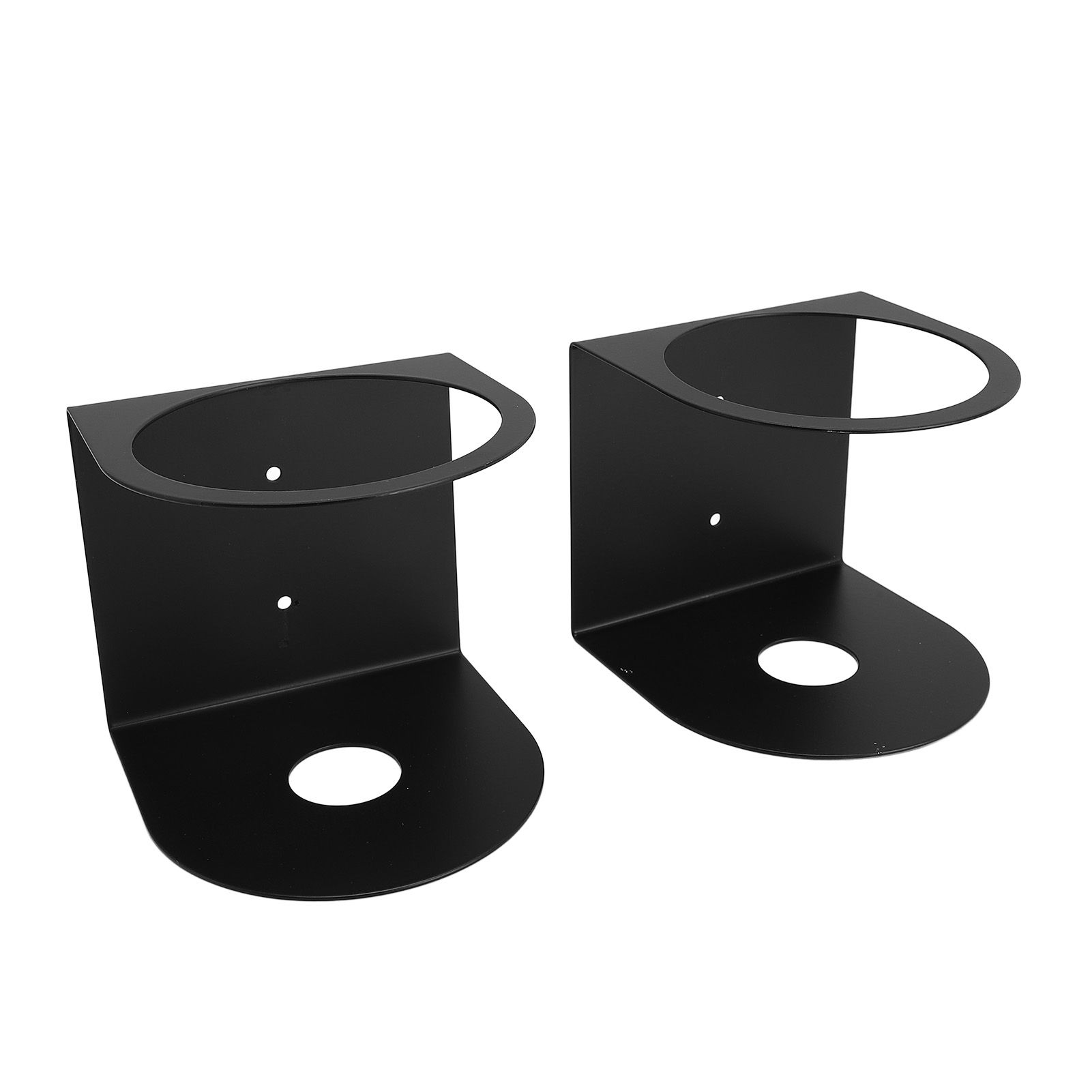 2 Pcs Spray Can Holder Wall Mount Space Saving Iron Spray Bottle Storage Rack view 9