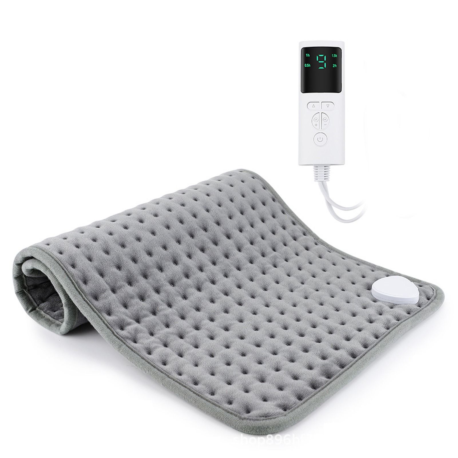 Electric Heating Pad 9 Heat Settings 4 Timer Heated Pad for Women Men Soft view 4