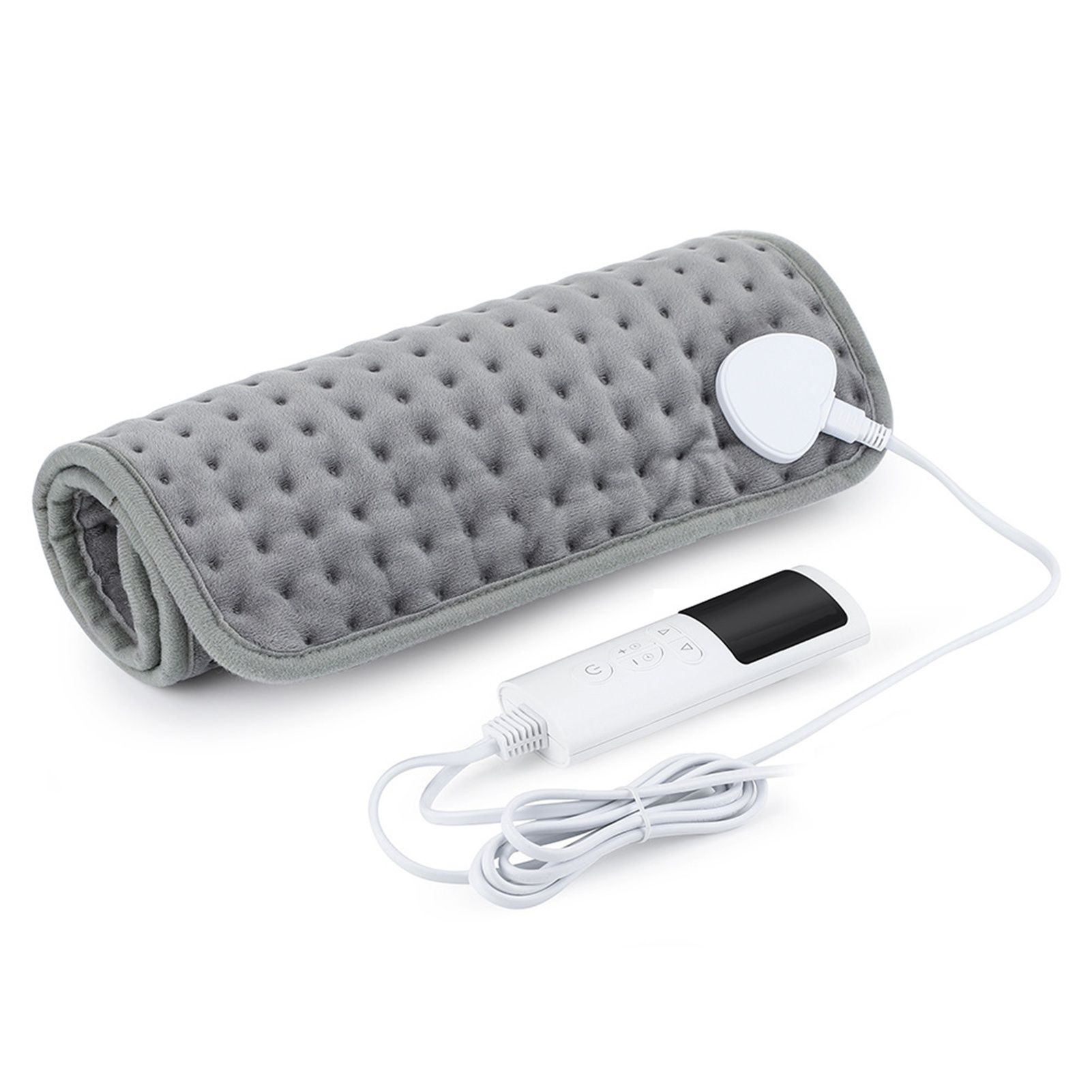 Electric Heating Pad 9 Heat Settings 4 Timer Heated Pad for Women Men Soft view 5