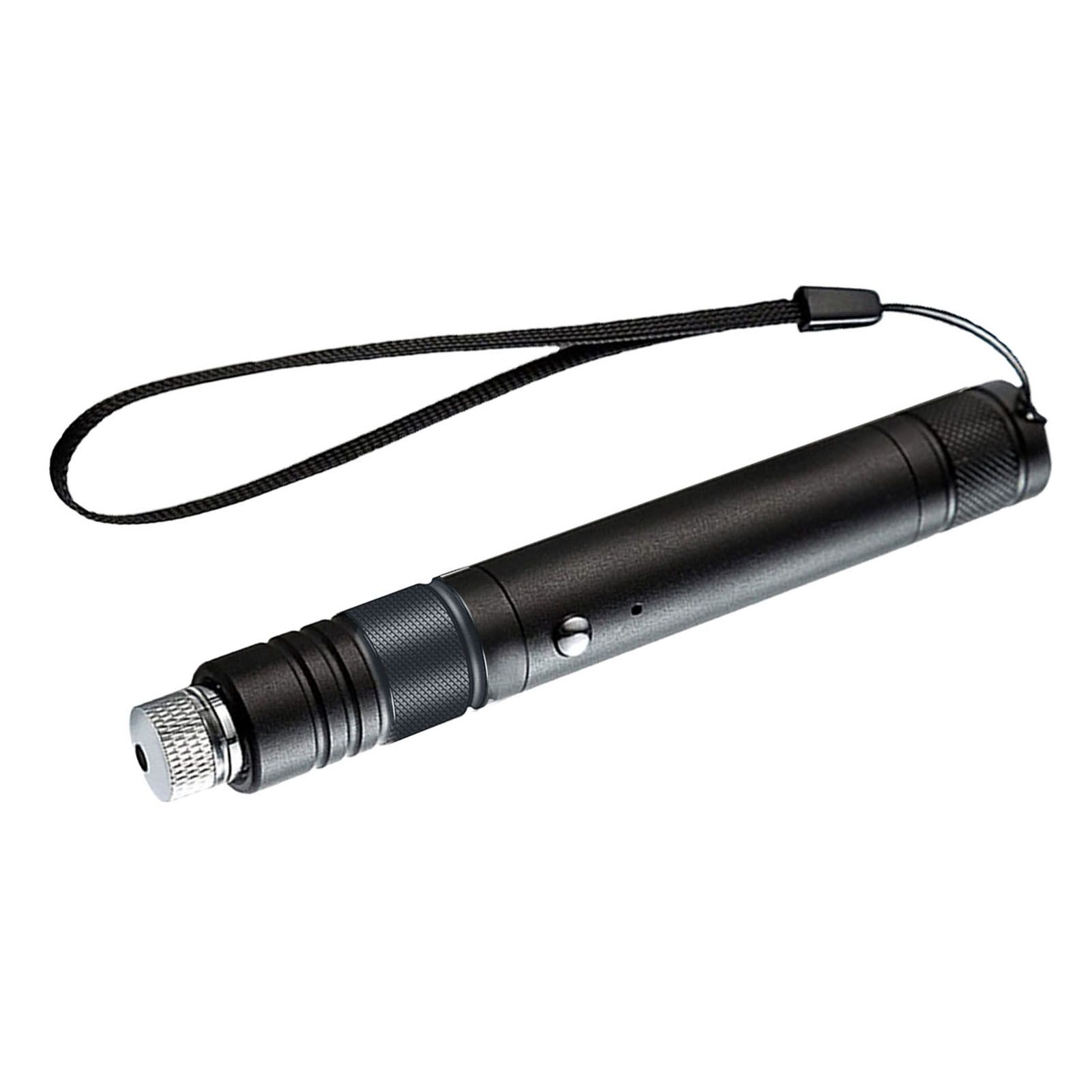 Handheld Beam Pointer Aluminum Alloy USB Charging Long Distance Range Beam
