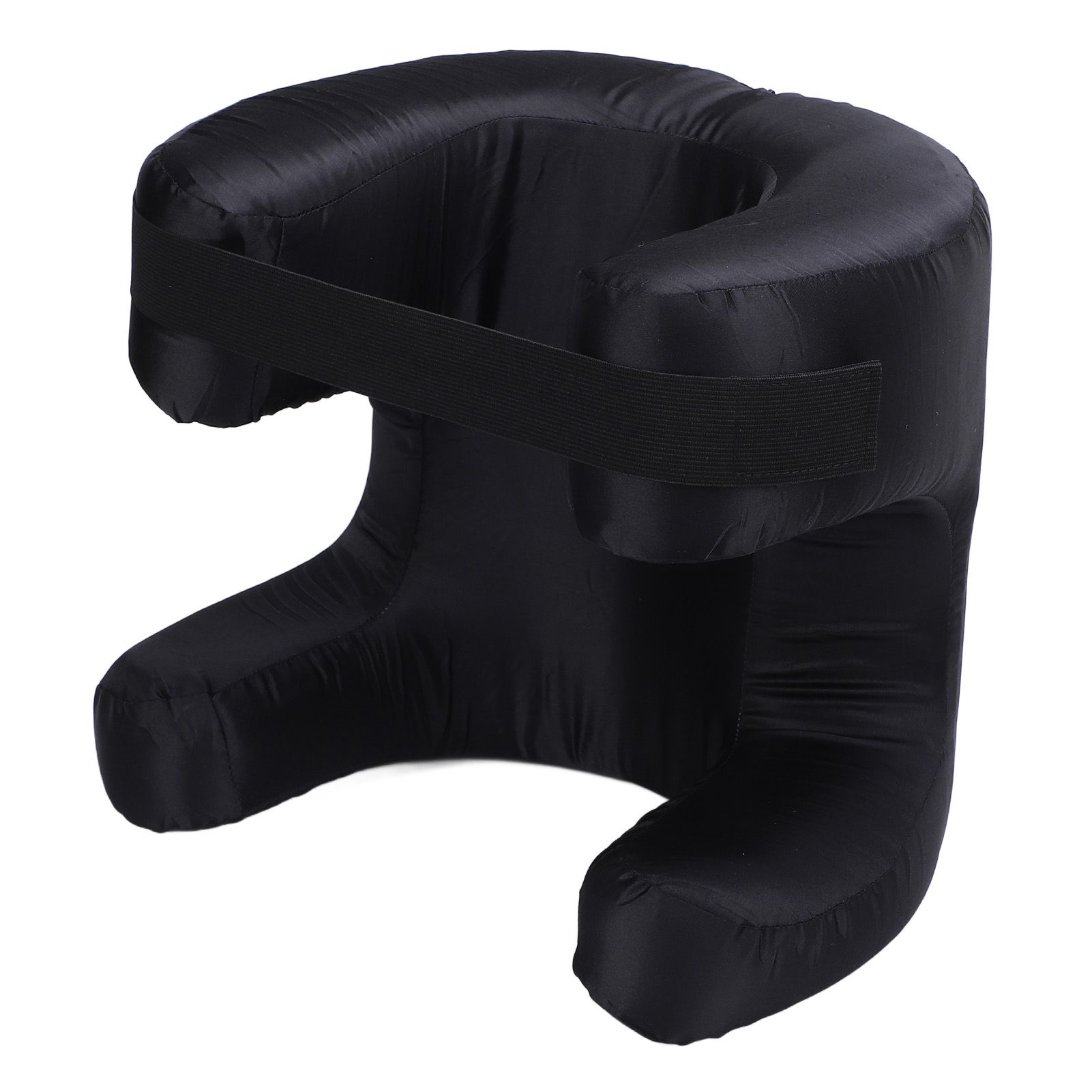 Face Pillow Silk Fabric Memory Foam Soft Cushioning Ergonomic Beauty Pillow