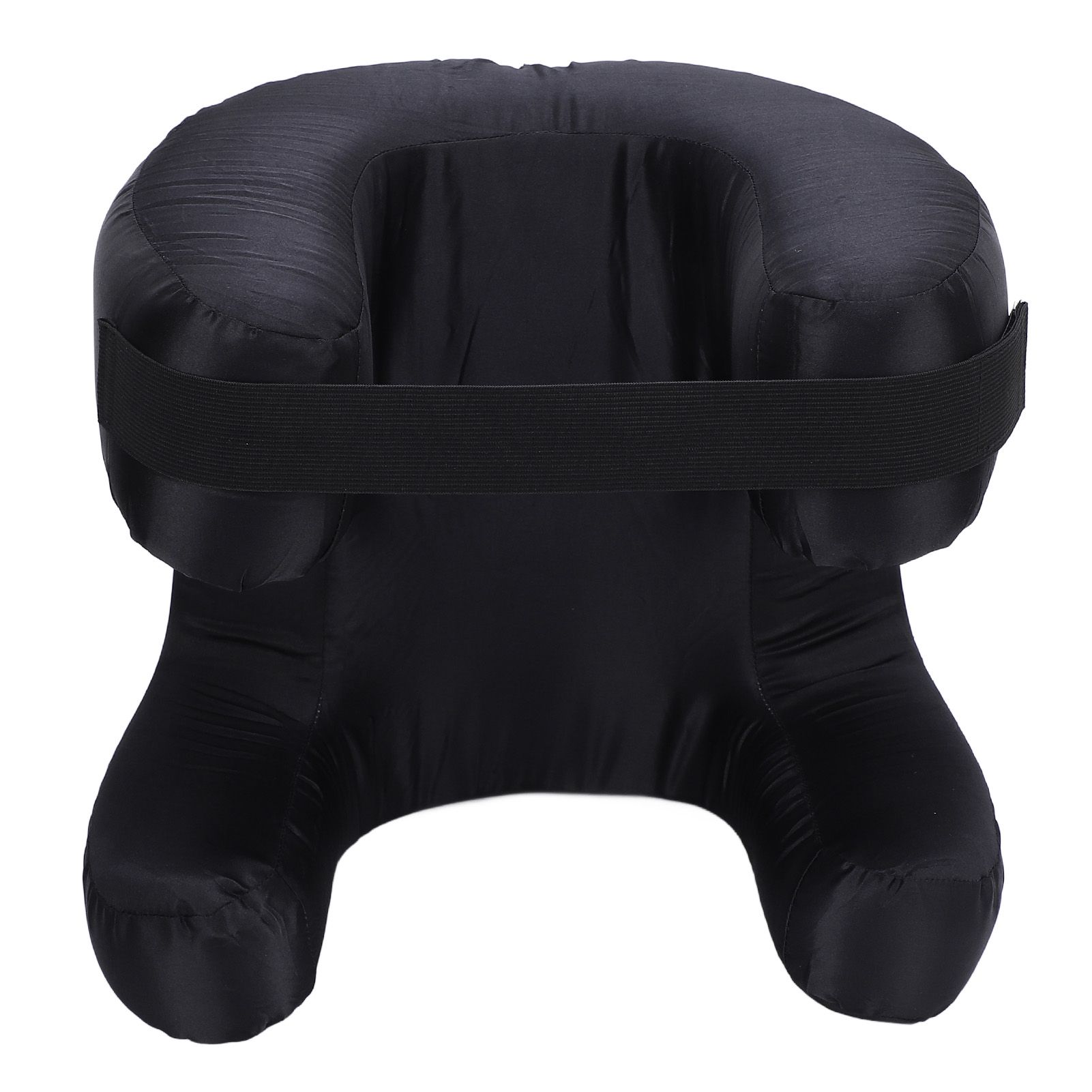 Face Pillow Silk Fabric Memory Foam Soft Cushioning Ergonomic Beauty Pillow view 3