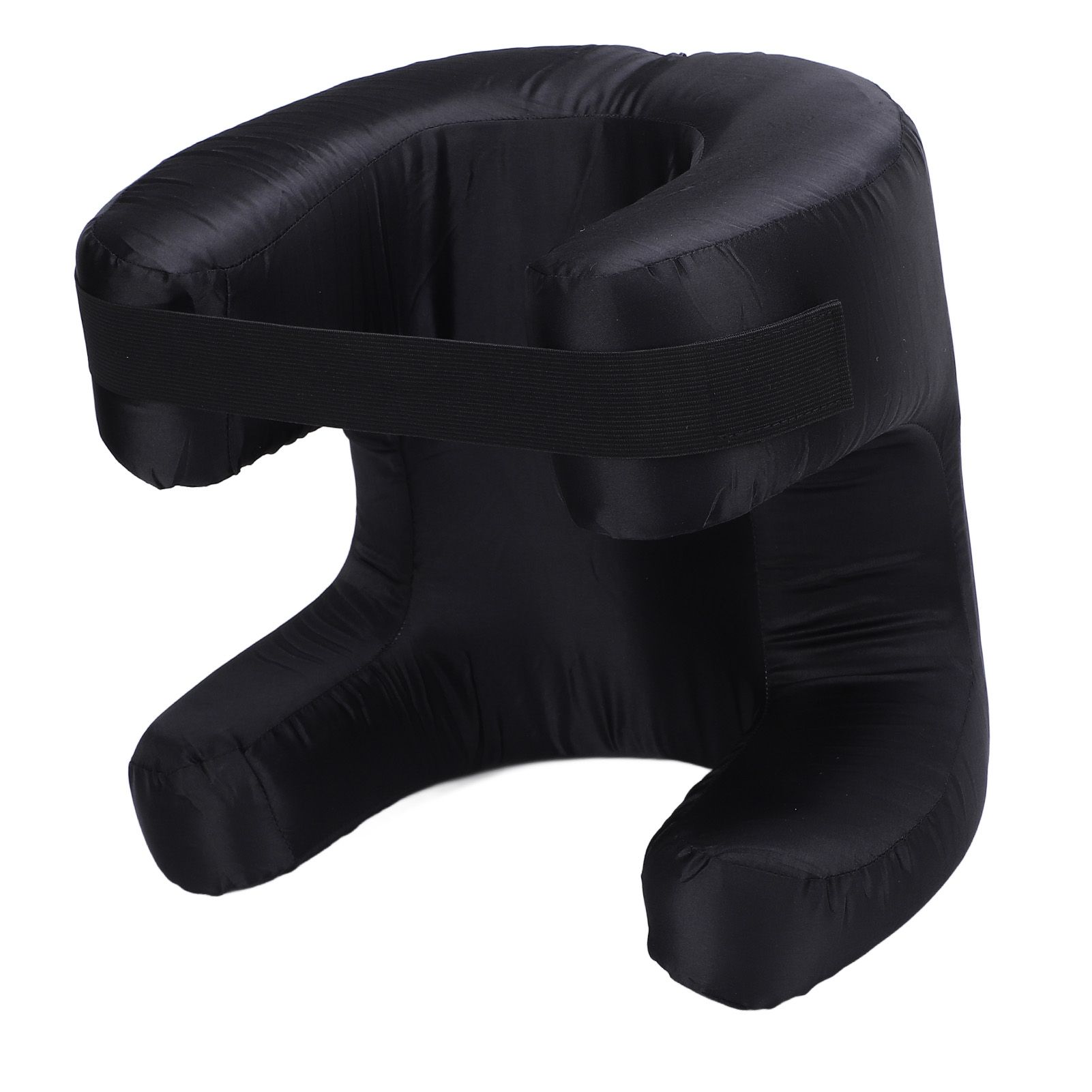 Face Pillow Silk Fabric Memory Foam Soft Cushioning Ergonomic Beauty Pillow view 8