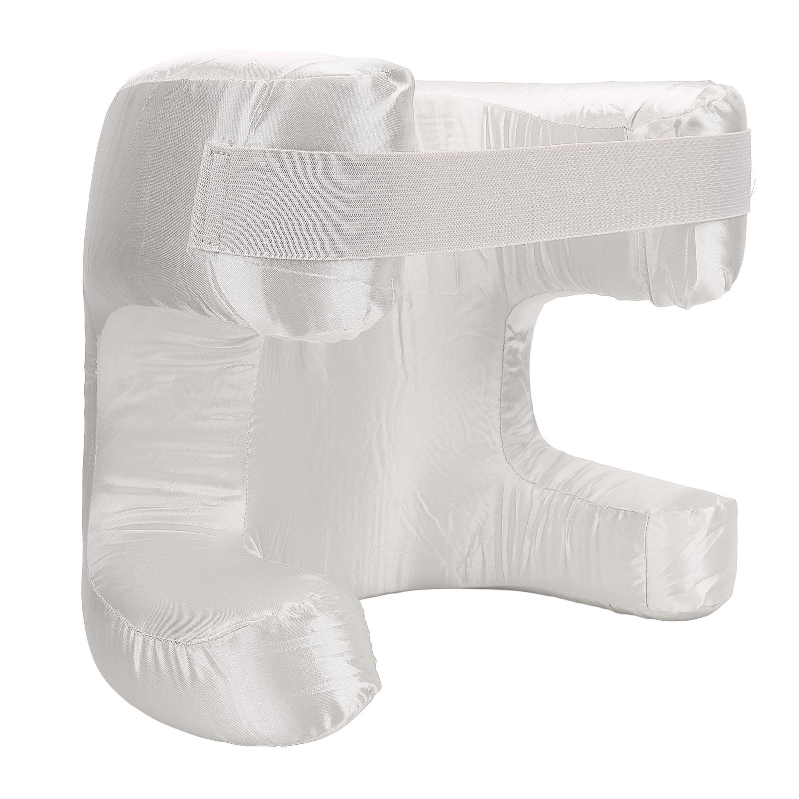 Face Pillow Silk Fabric Memory Foam Soft Cushioning Ergonomic Beauty Pillow view 11