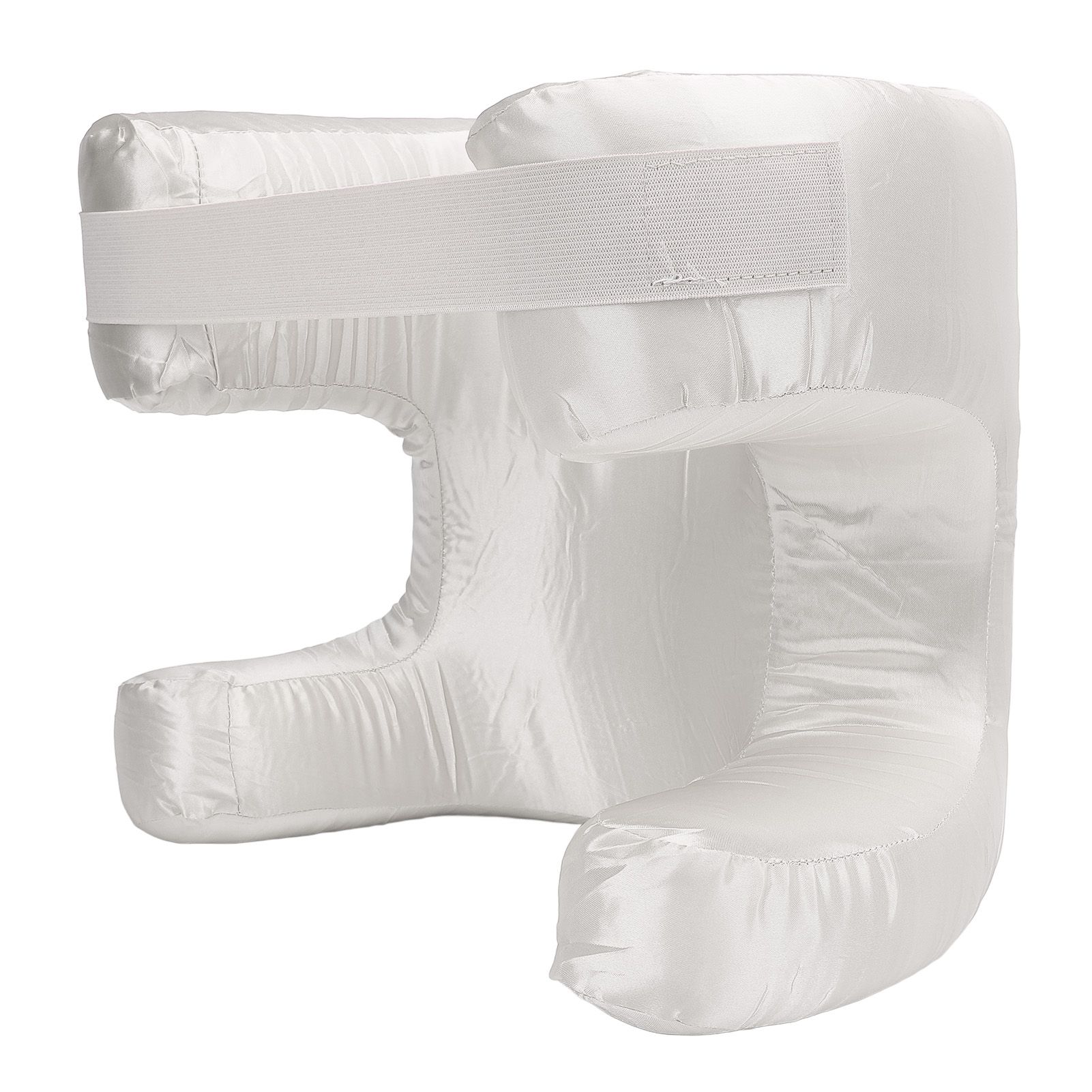 Face Pillow Silk Fabric Memory Foam Soft Cushioning Ergonomic Beauty Pillow view 12