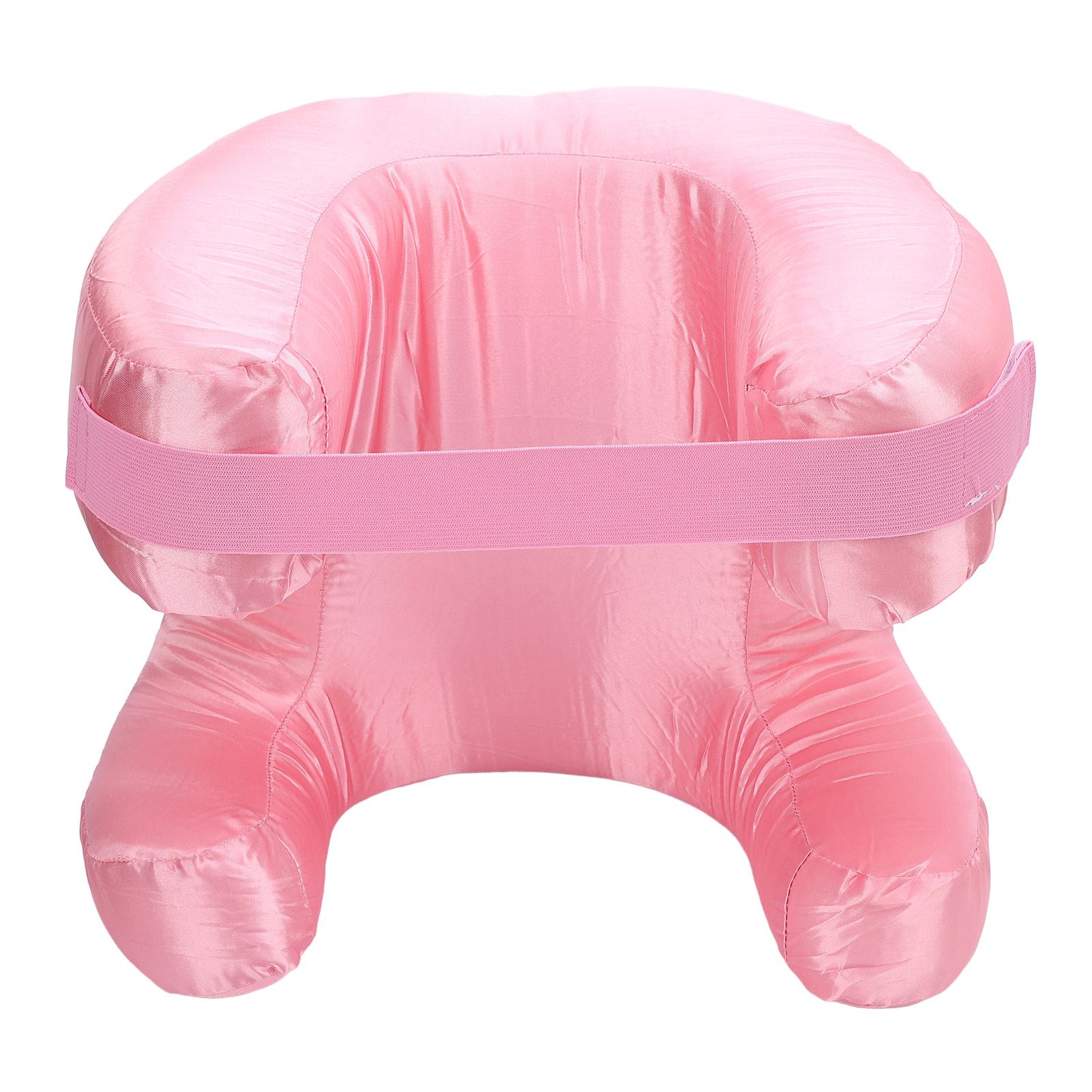 Face Pillow Silk Fabric Memory Foam Soft Cushioning Ergonomic Beauty Pillow view 3