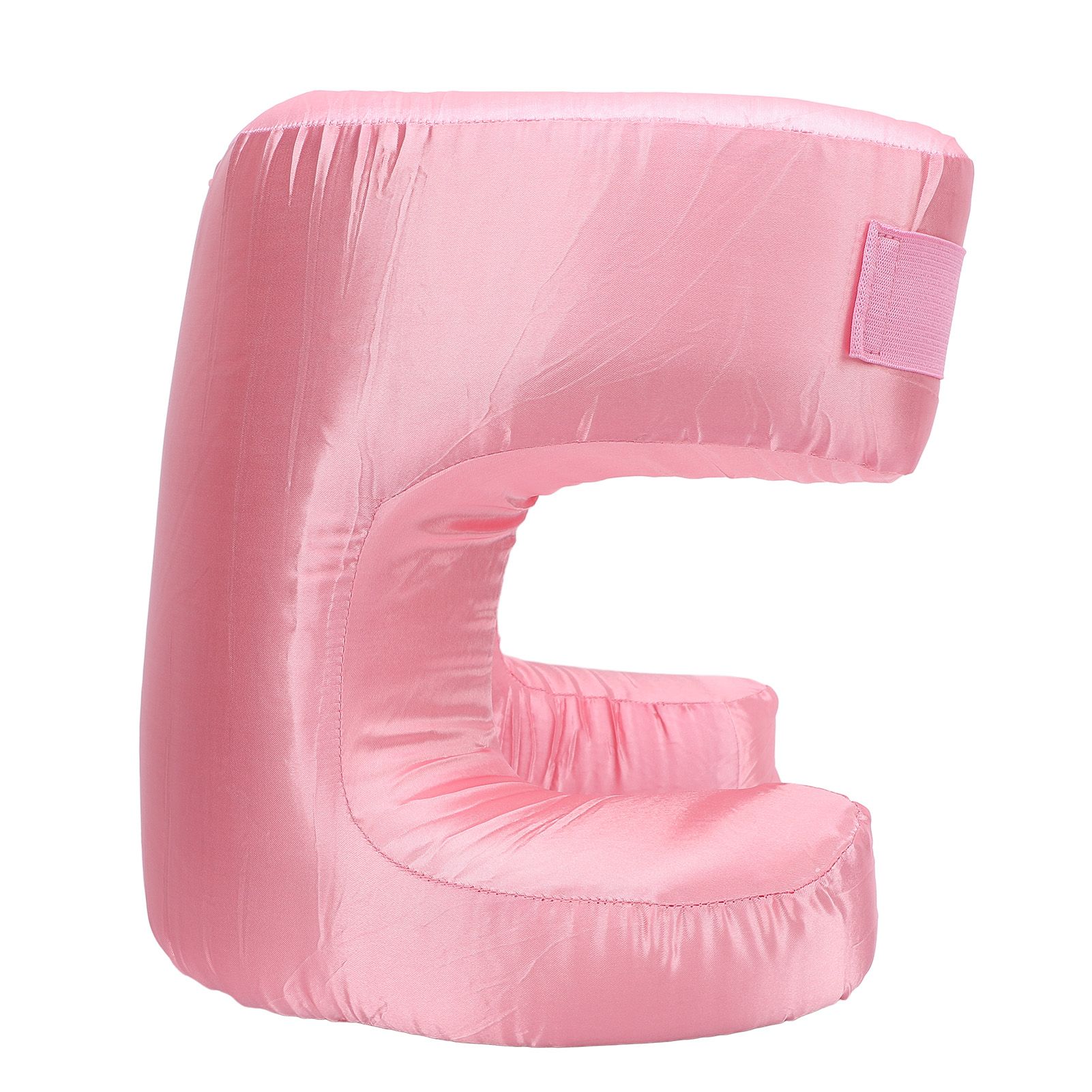 Face Pillow Silk Fabric Memory Foam Soft Cushioning Ergonomic Beauty Pillow view 7